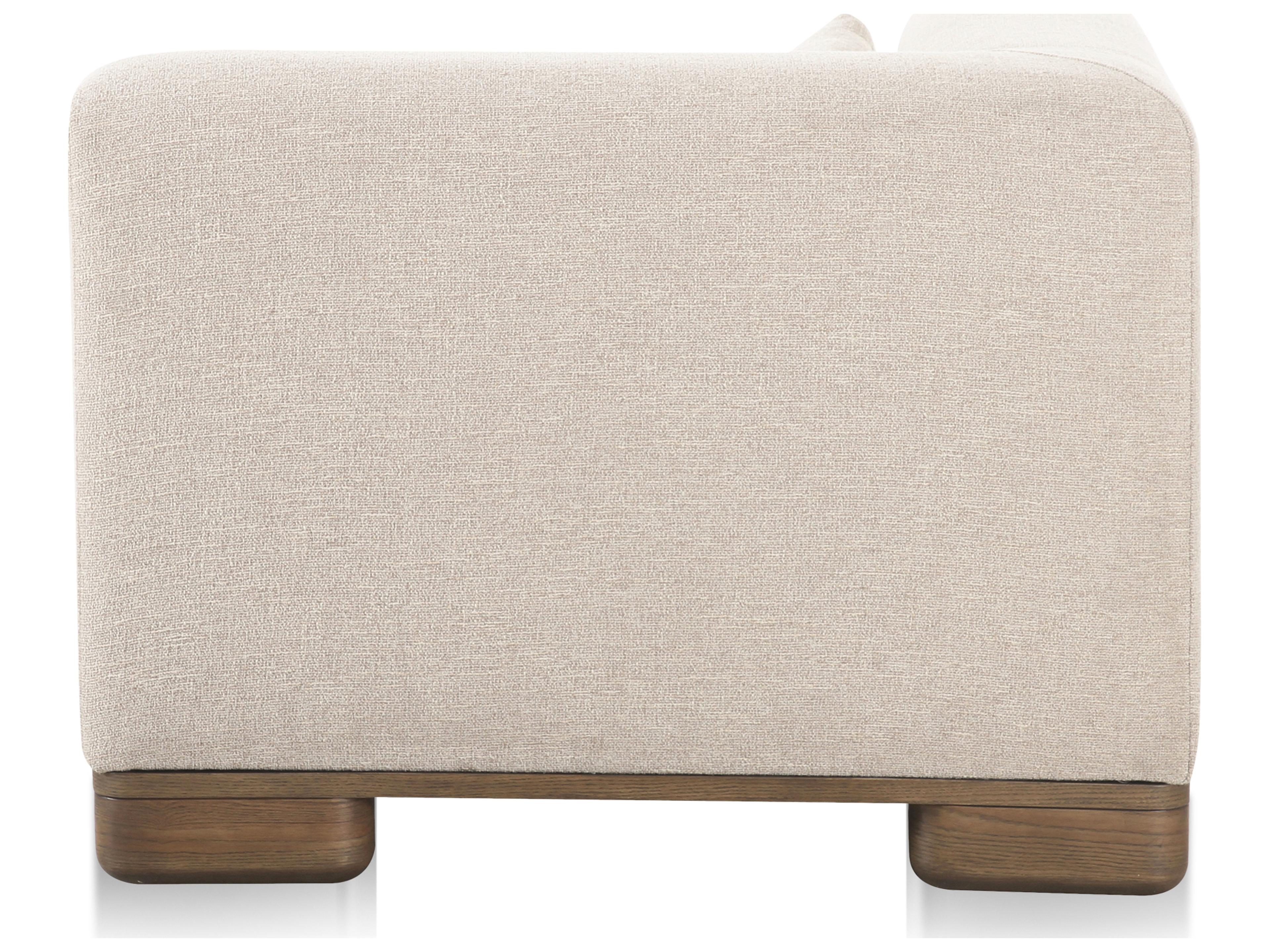 Moe's Home June Corner Chair Oatmeal