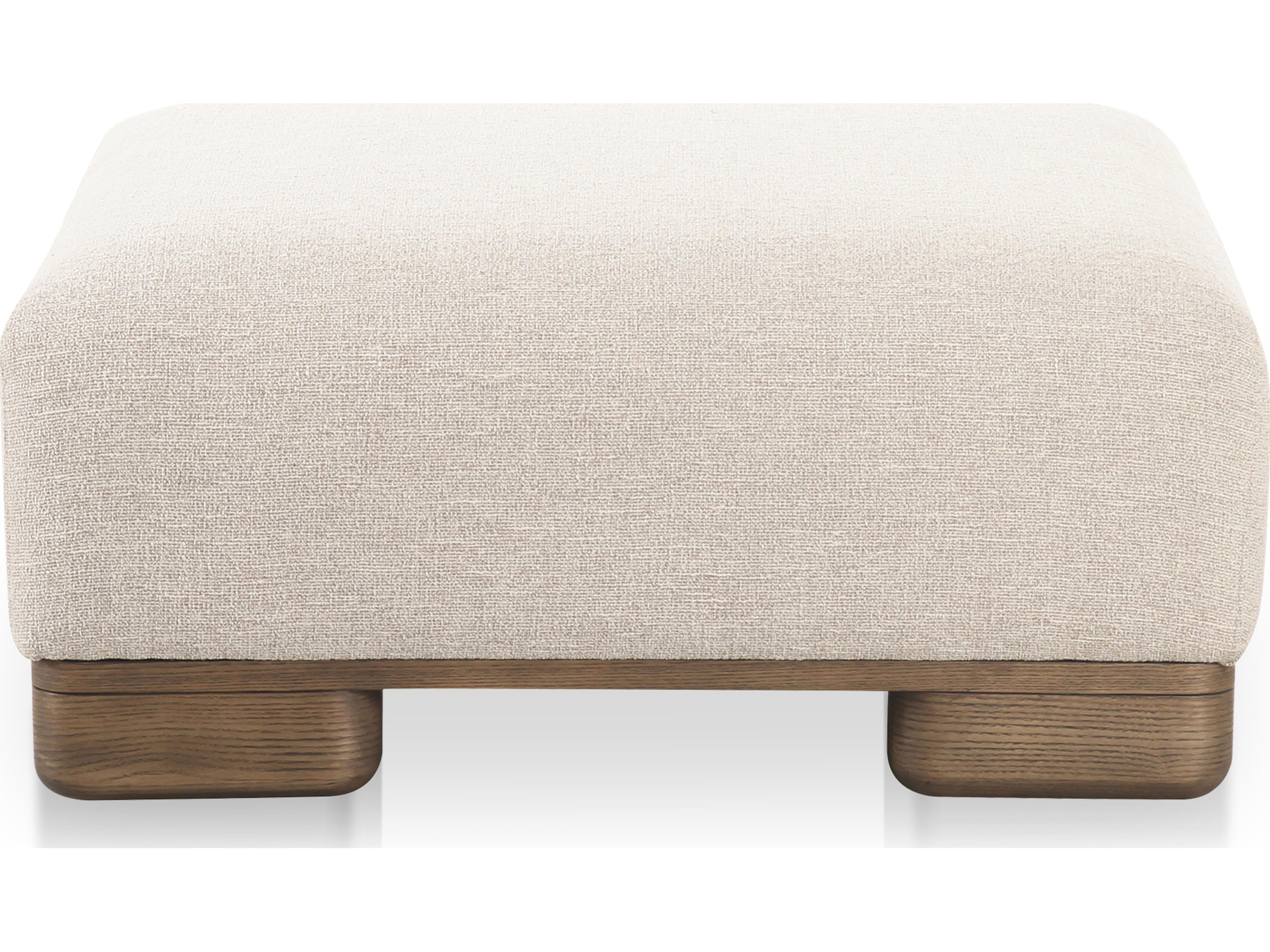 Moe's Home June Ottoman Oatmeal