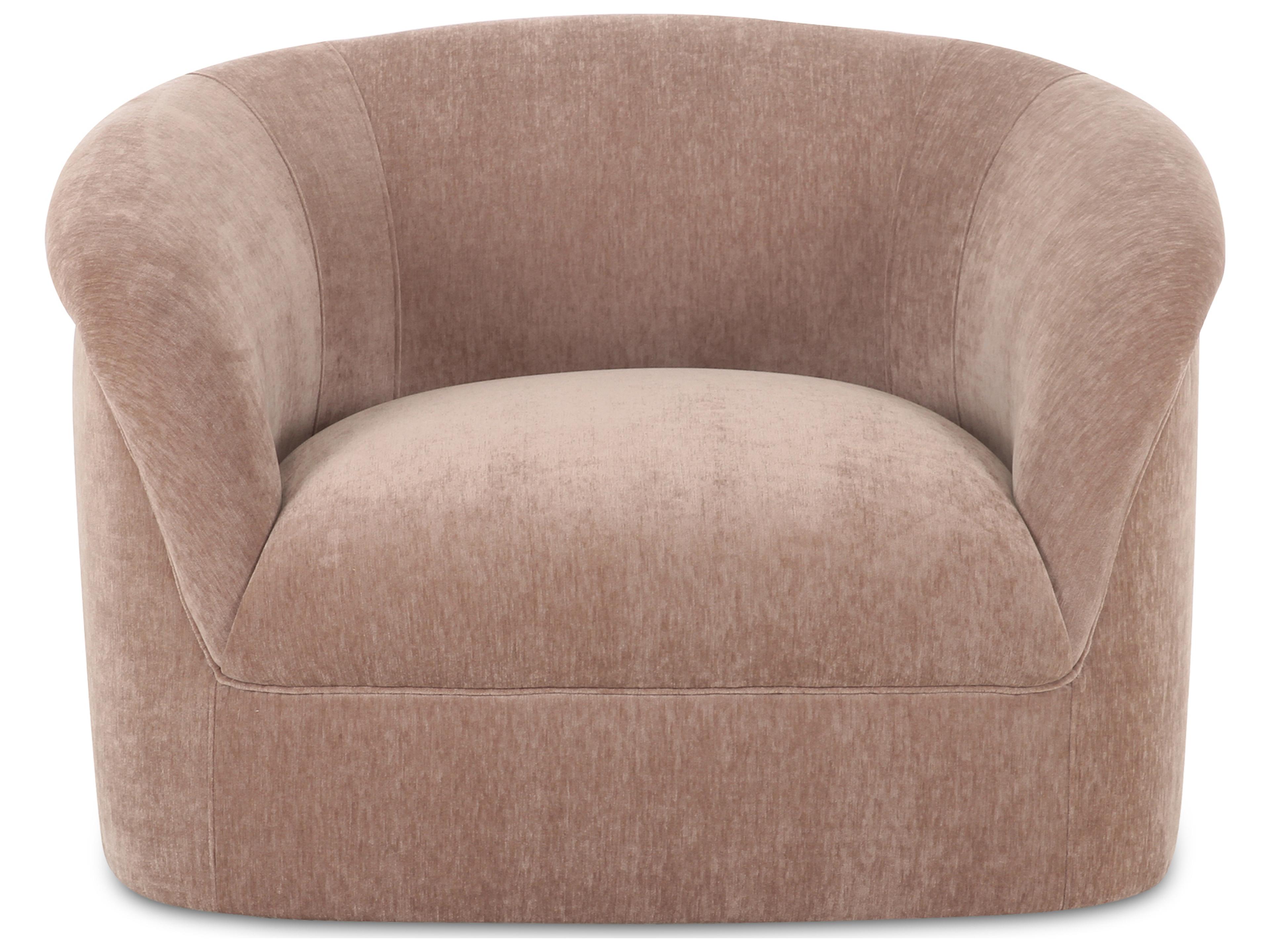 Moe's Home Thora Lounge Chair Blush