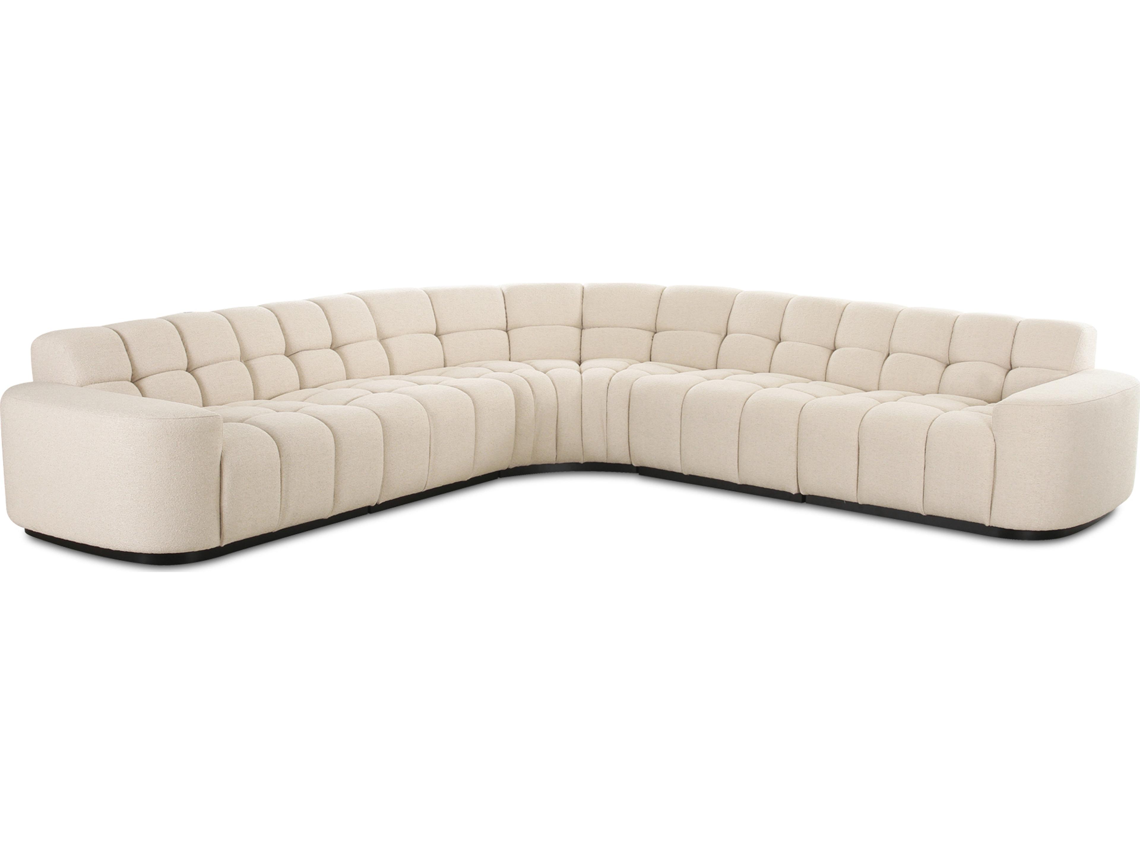 Moe's Home Roman L-Shaped Sectional Oat