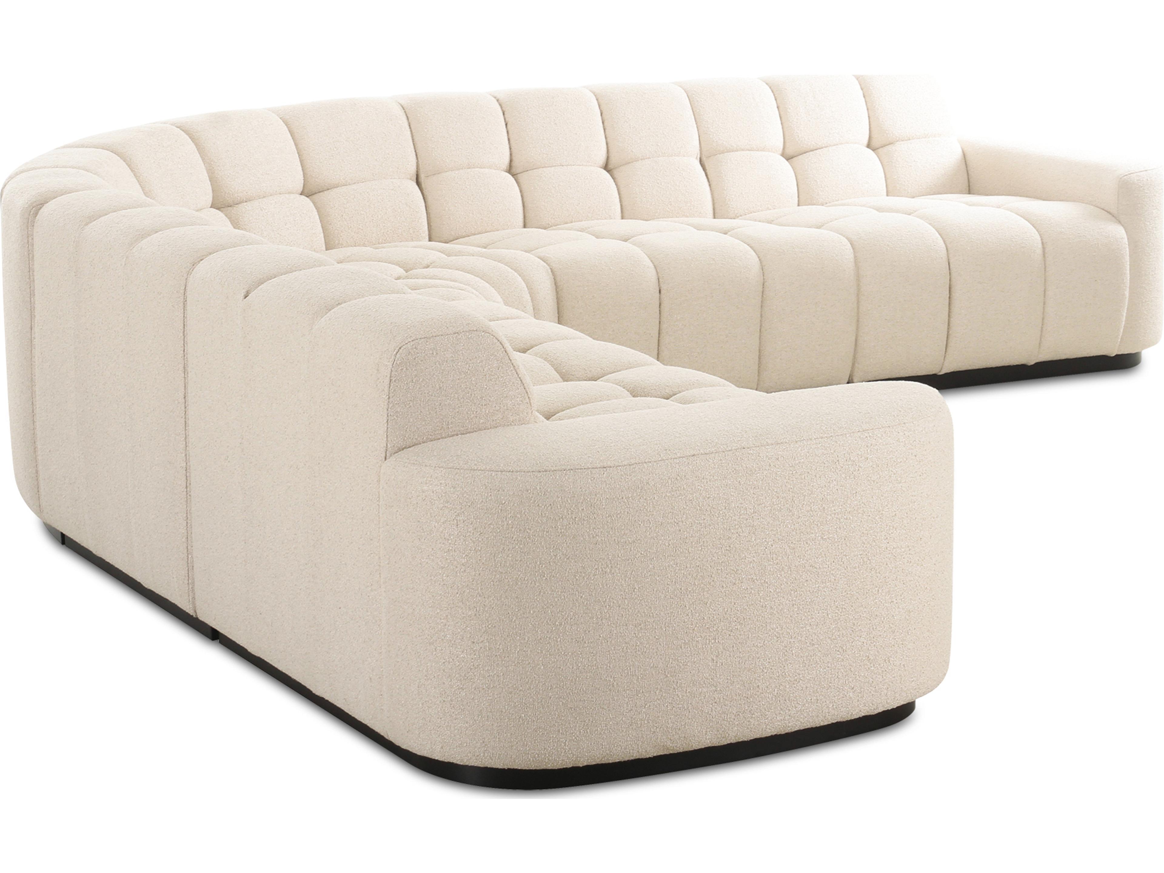 Moe's Home Roman L-Shaped Sectional Oat