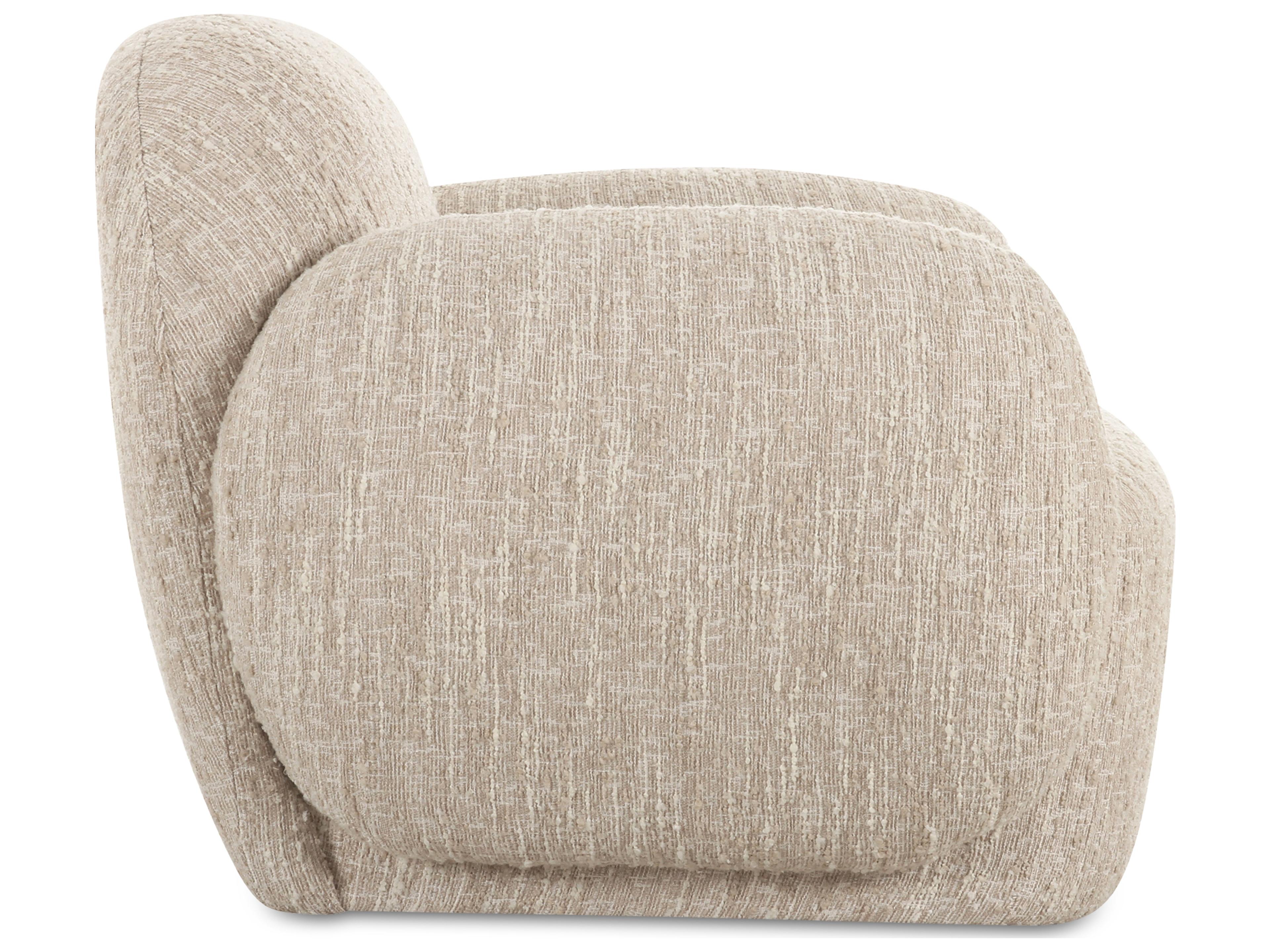 Moe's Home Hazel Lounge Chair Off White