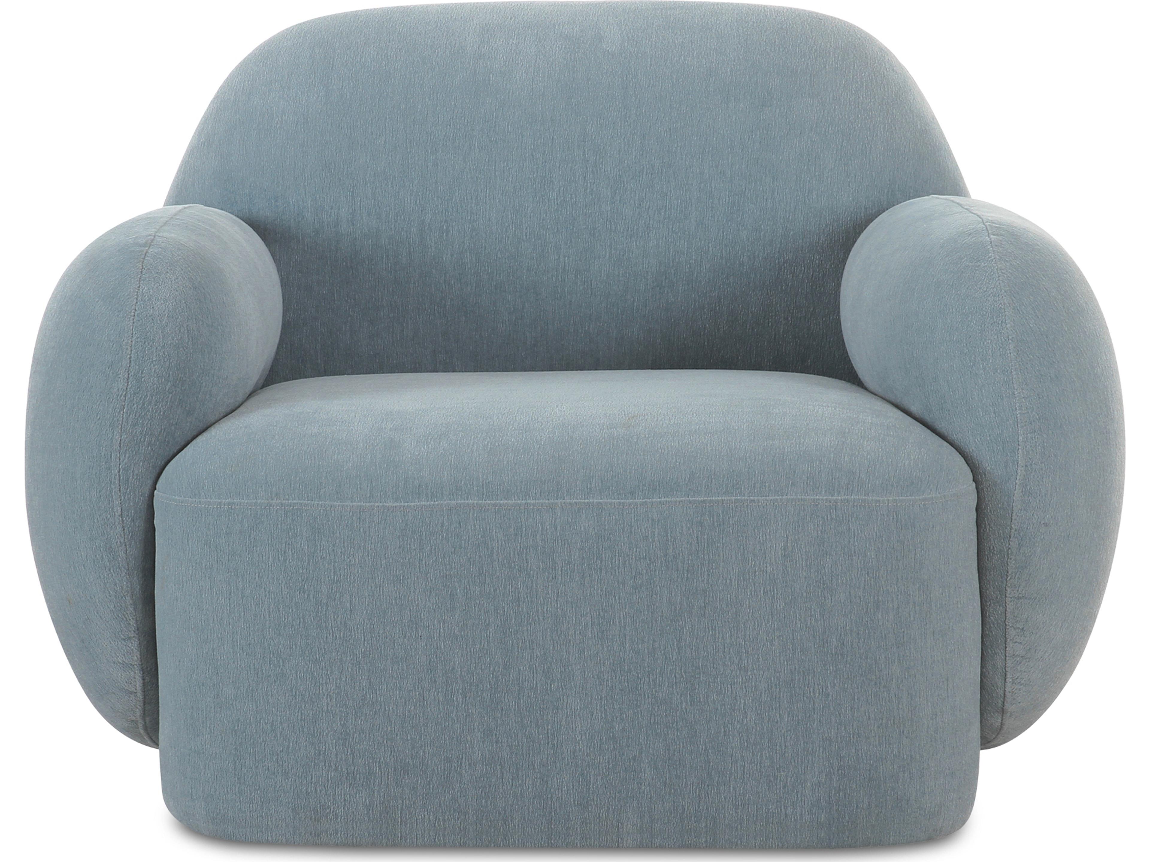 Hazel Lounge Chair Light Blue