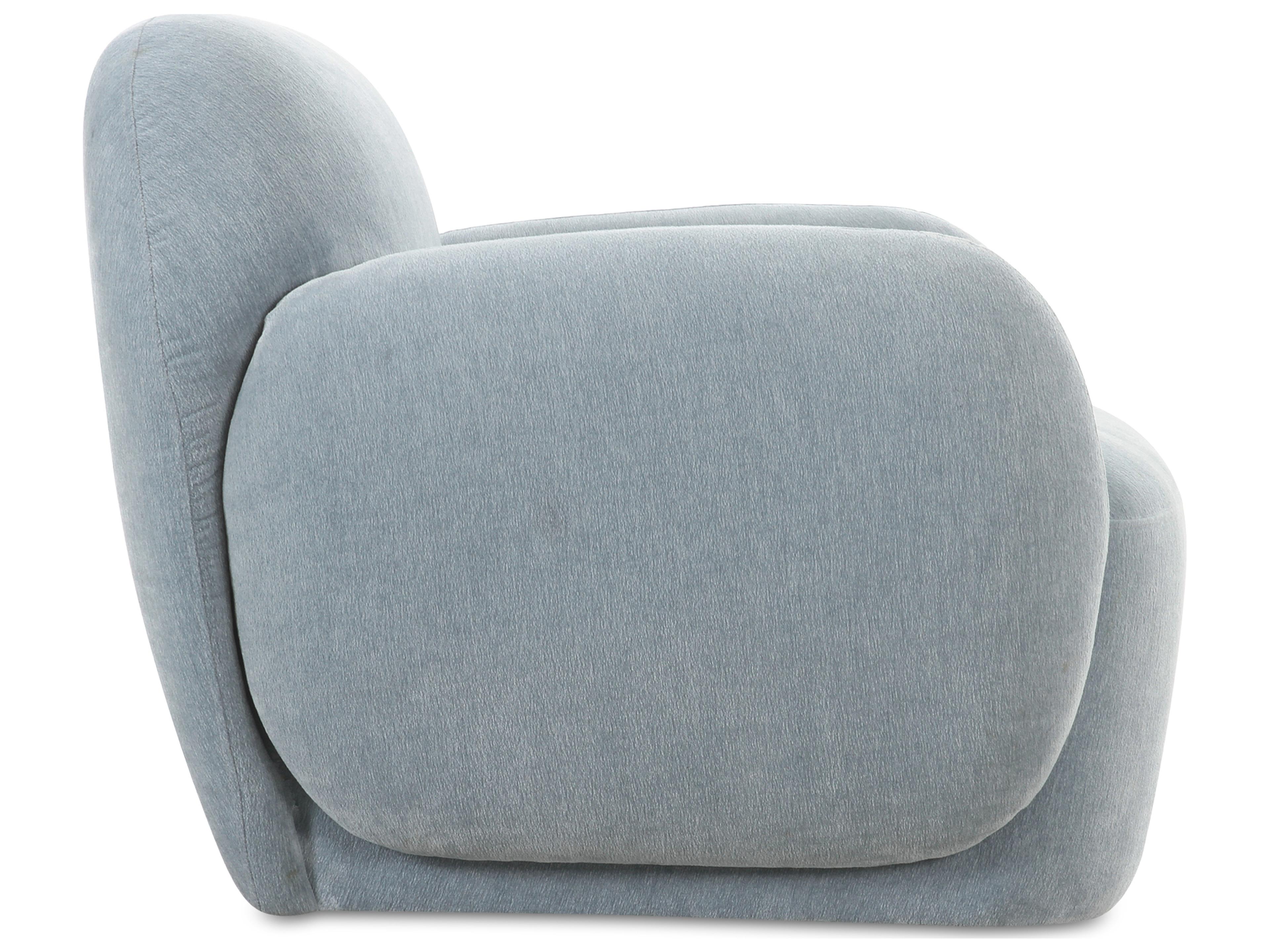 Moe's Home Hazel Lounge Chair Light Blue