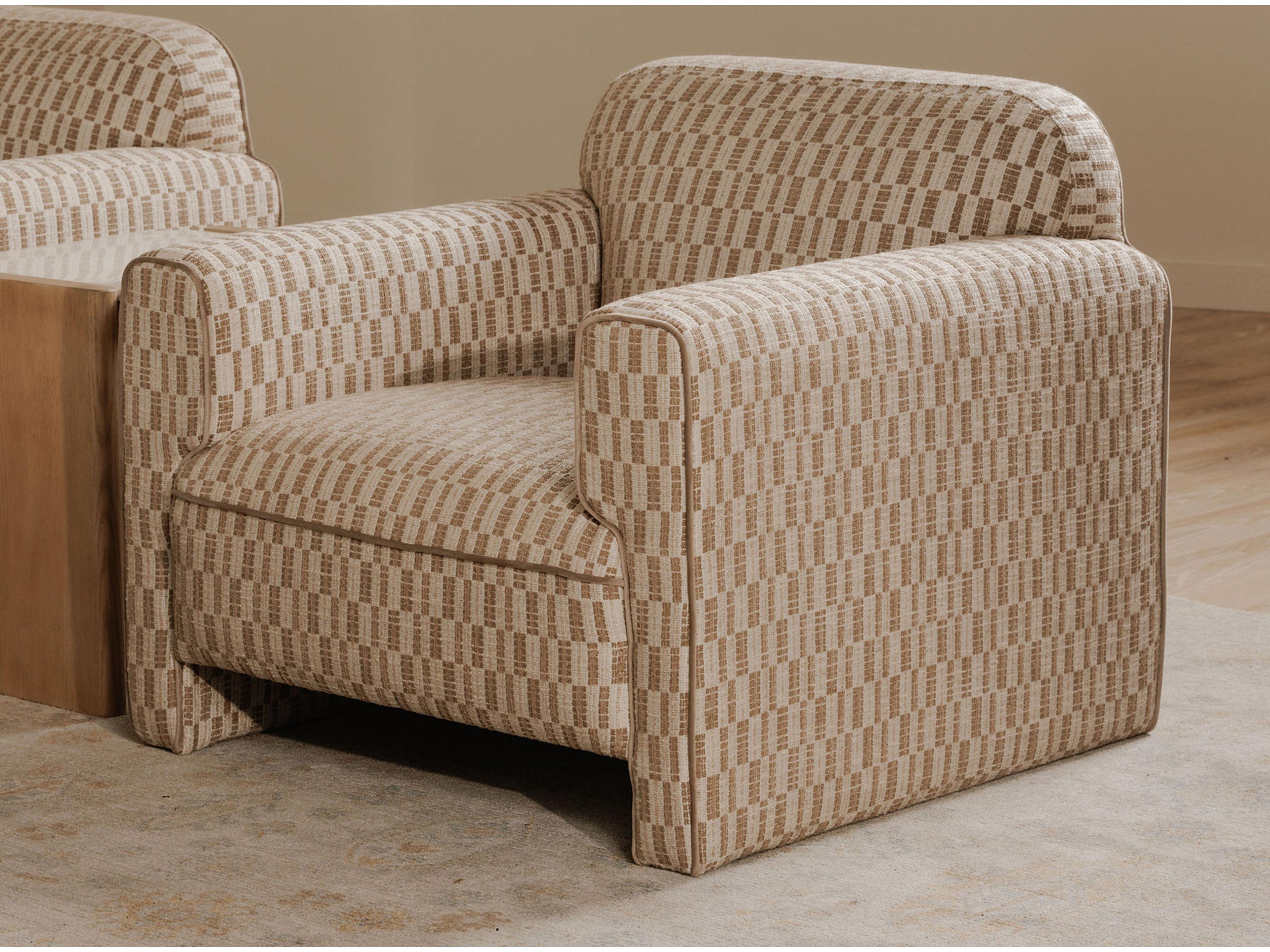 Moe's Home Leo Beige Accent Chair