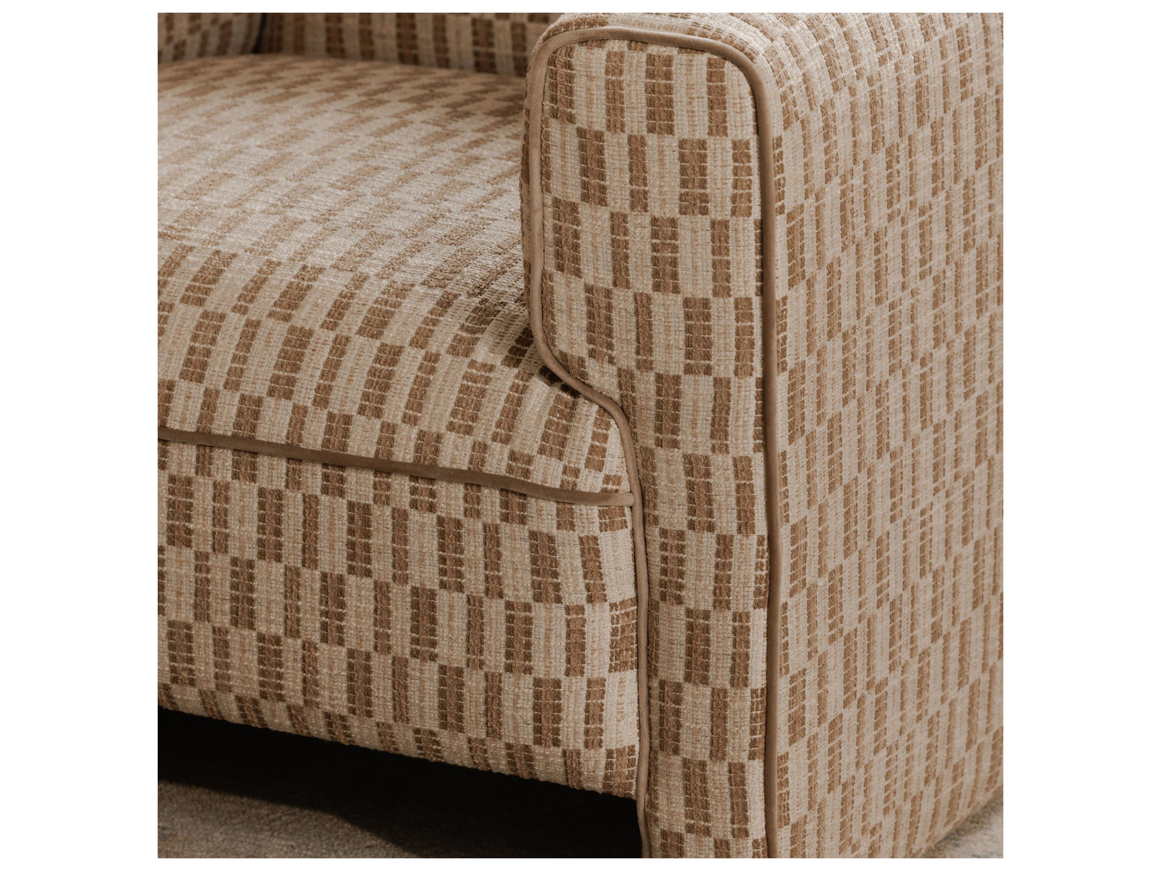 Moe's Home Leo Beige Accent Chair