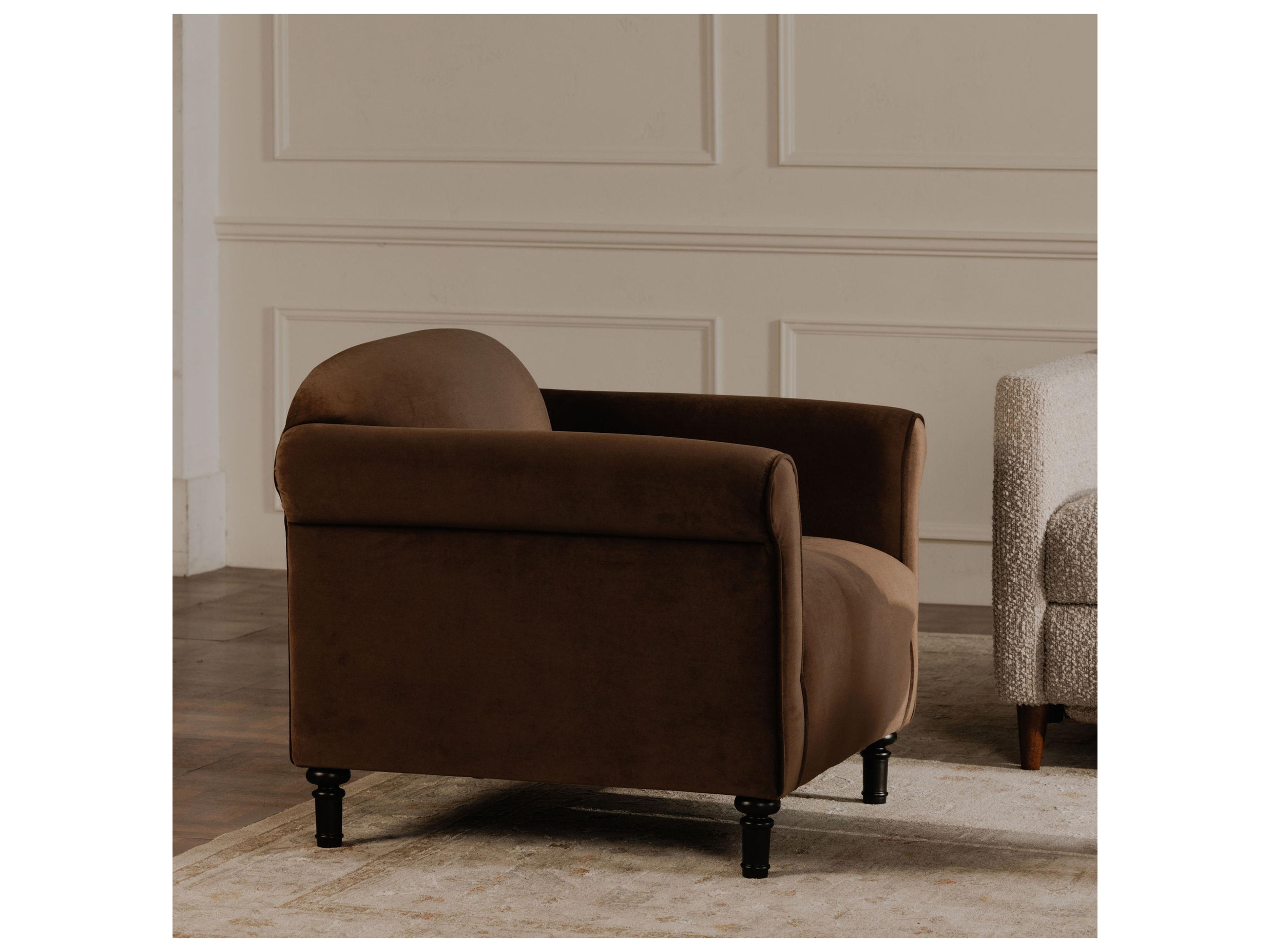 Moe's Home Harmony Brown Accent Chair