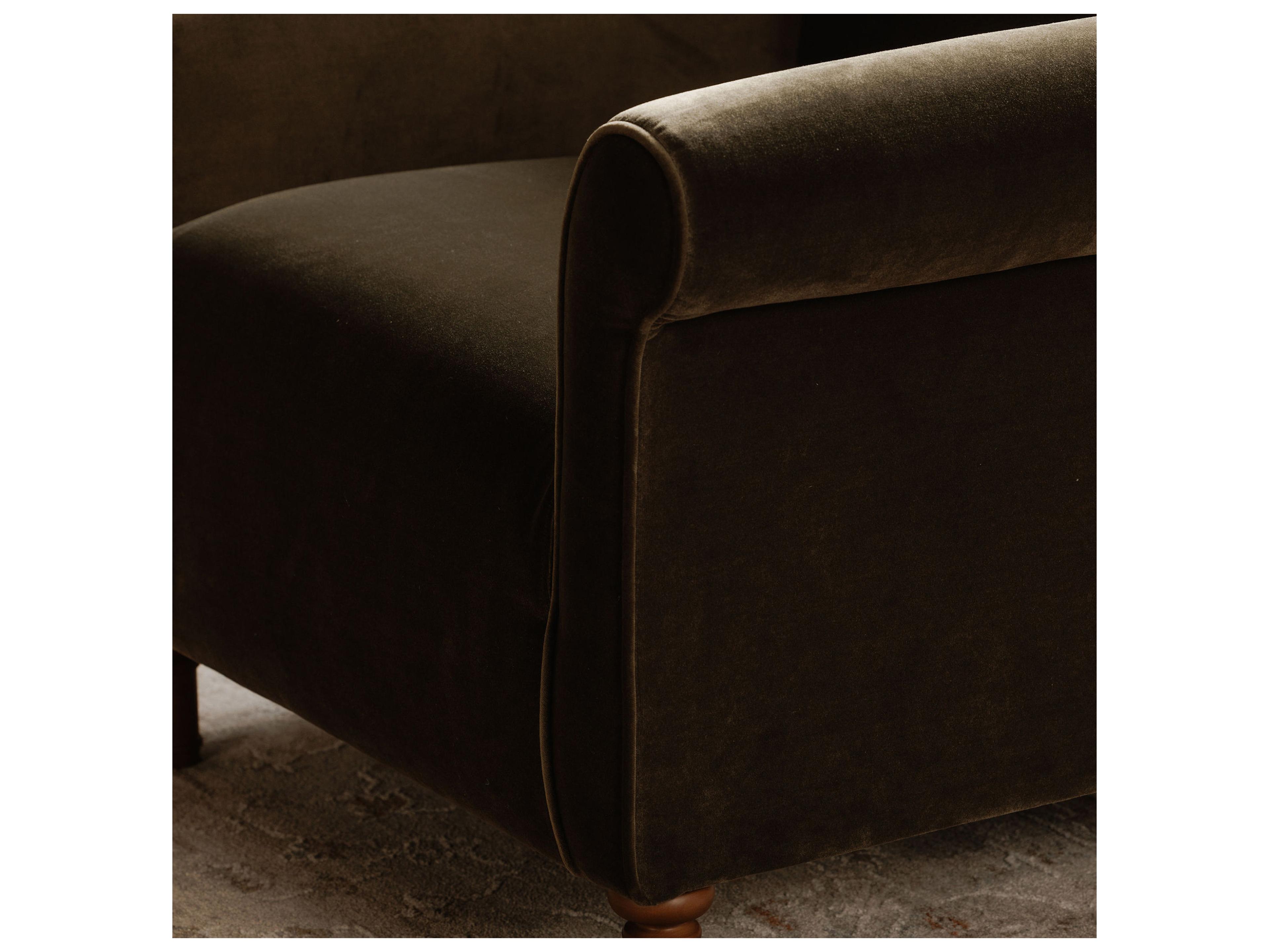 Moe's Home Harmony Green Accent Chair