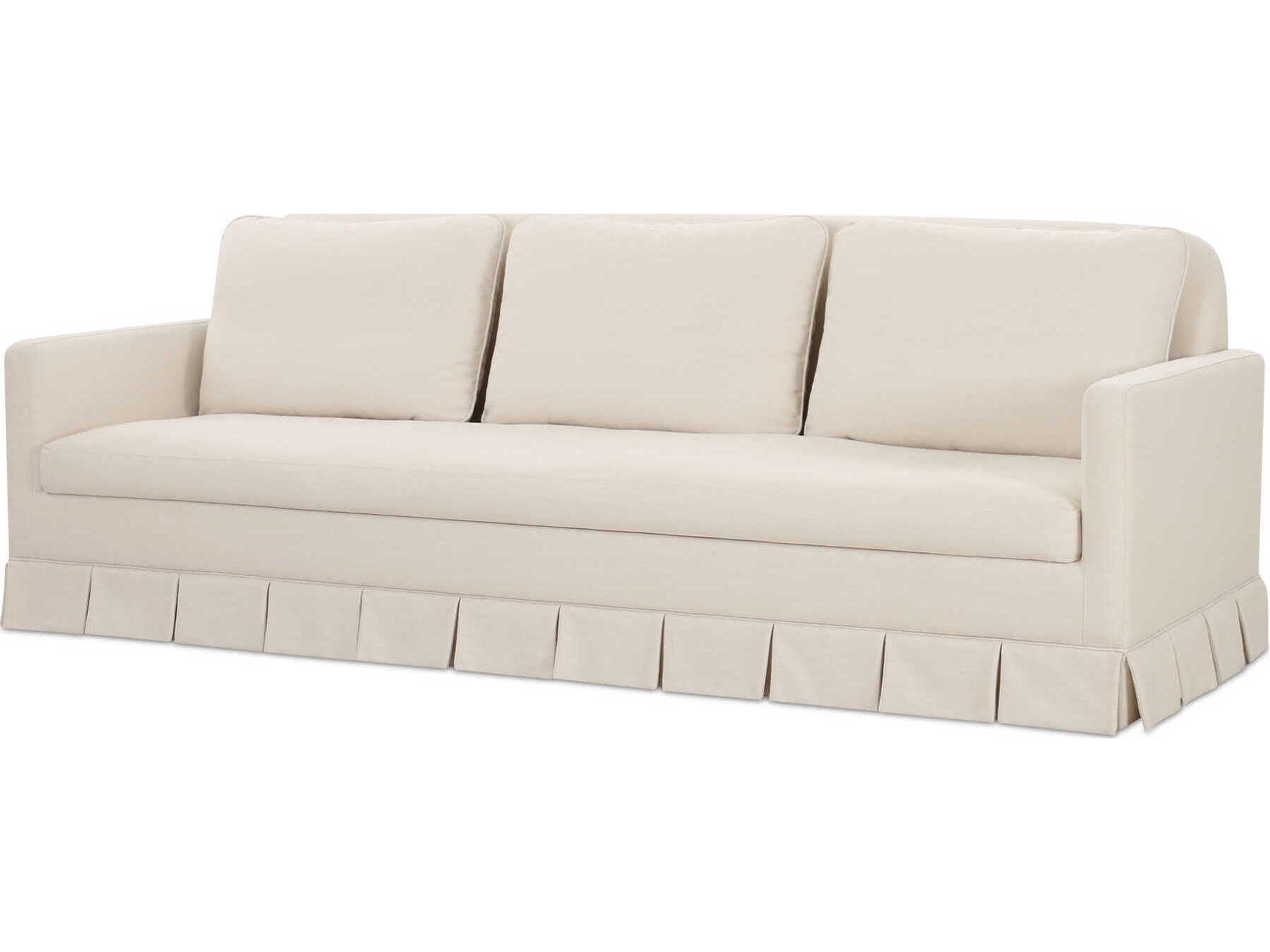 Pellicano Cream White Upholstered Sofa
