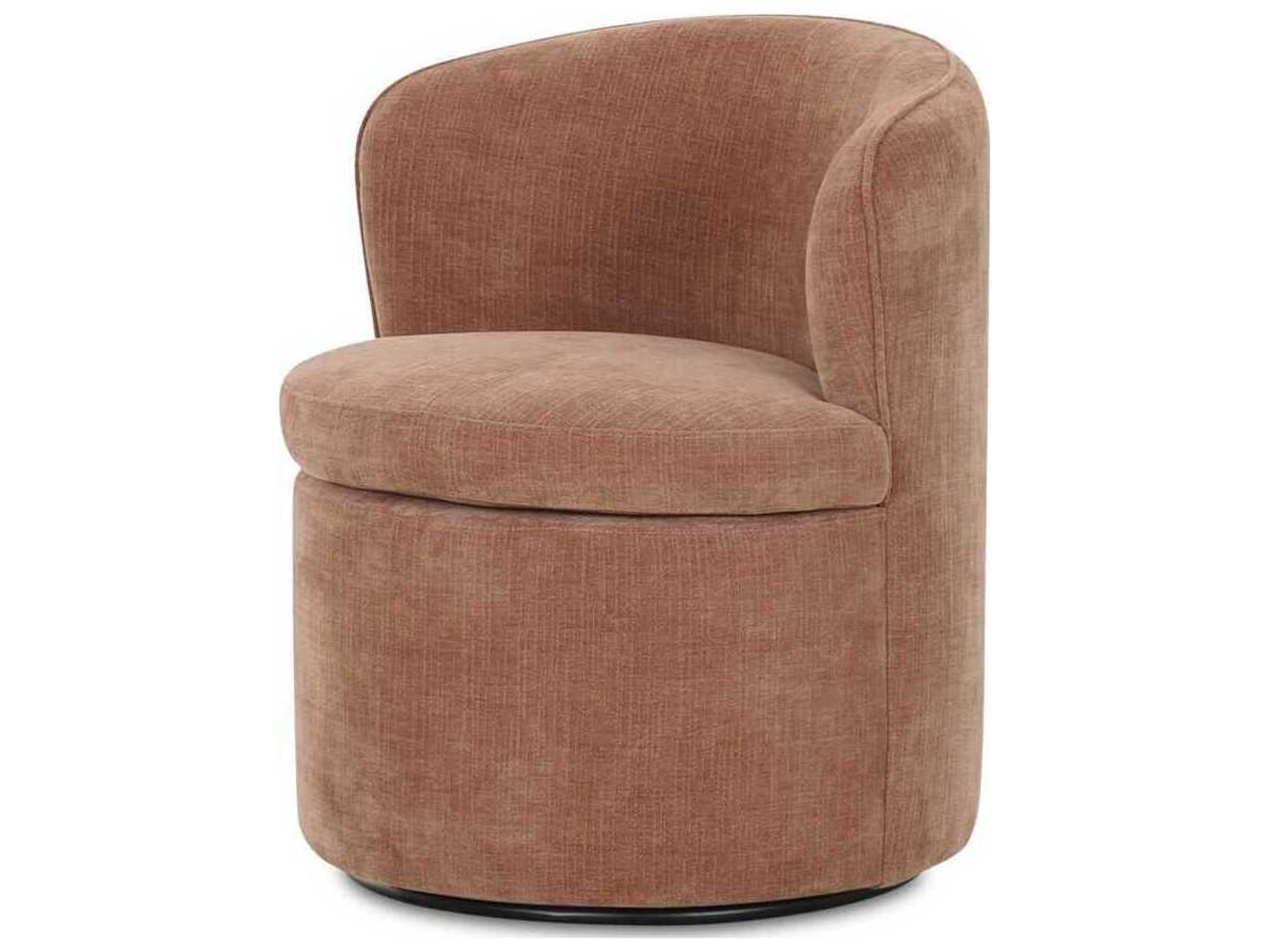 Dane Plywood Pink Upholstered Armless Dining Chair