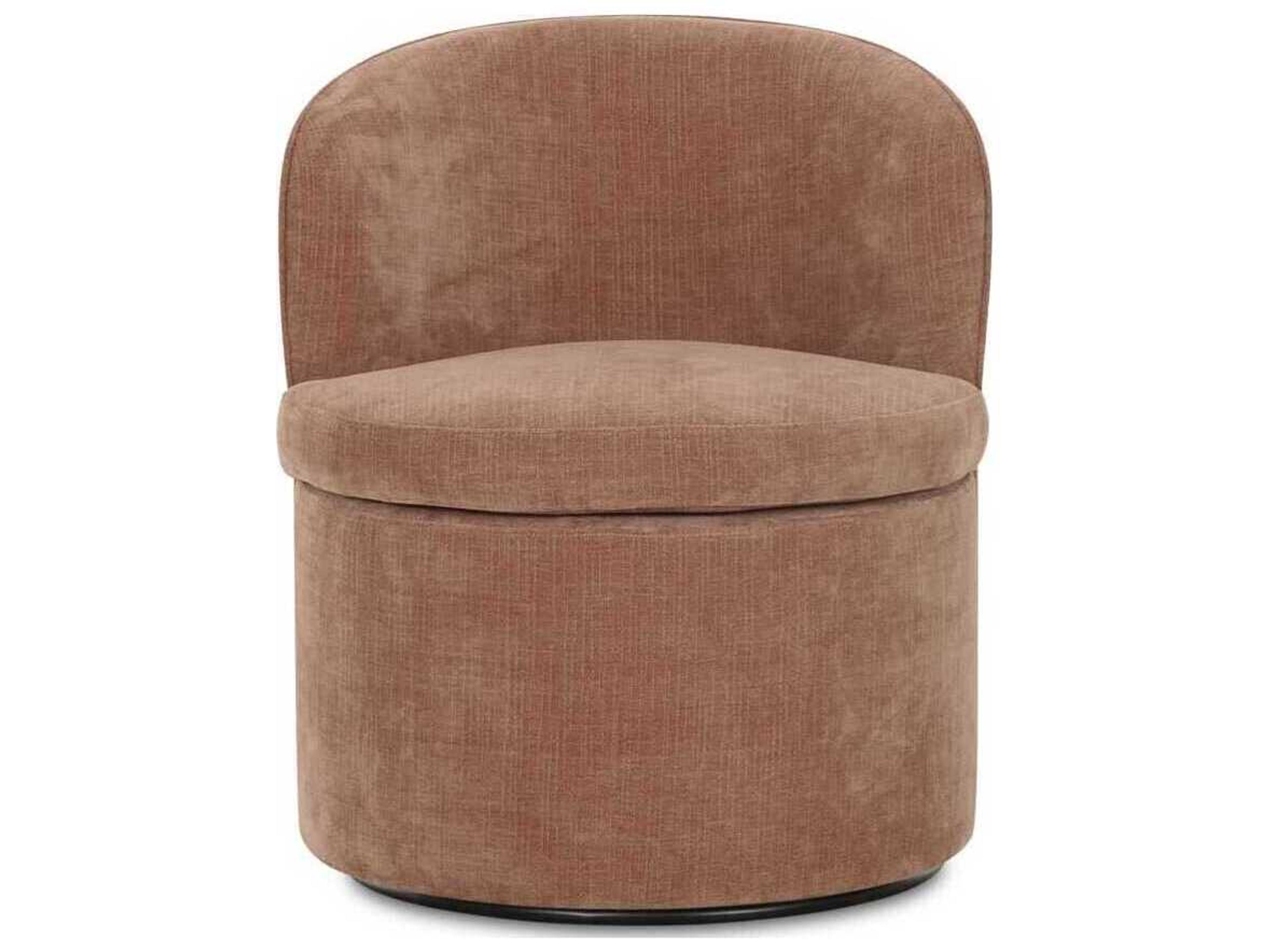 Moe's Home Dane Plywood Pink Upholstered Armless Dining Chair