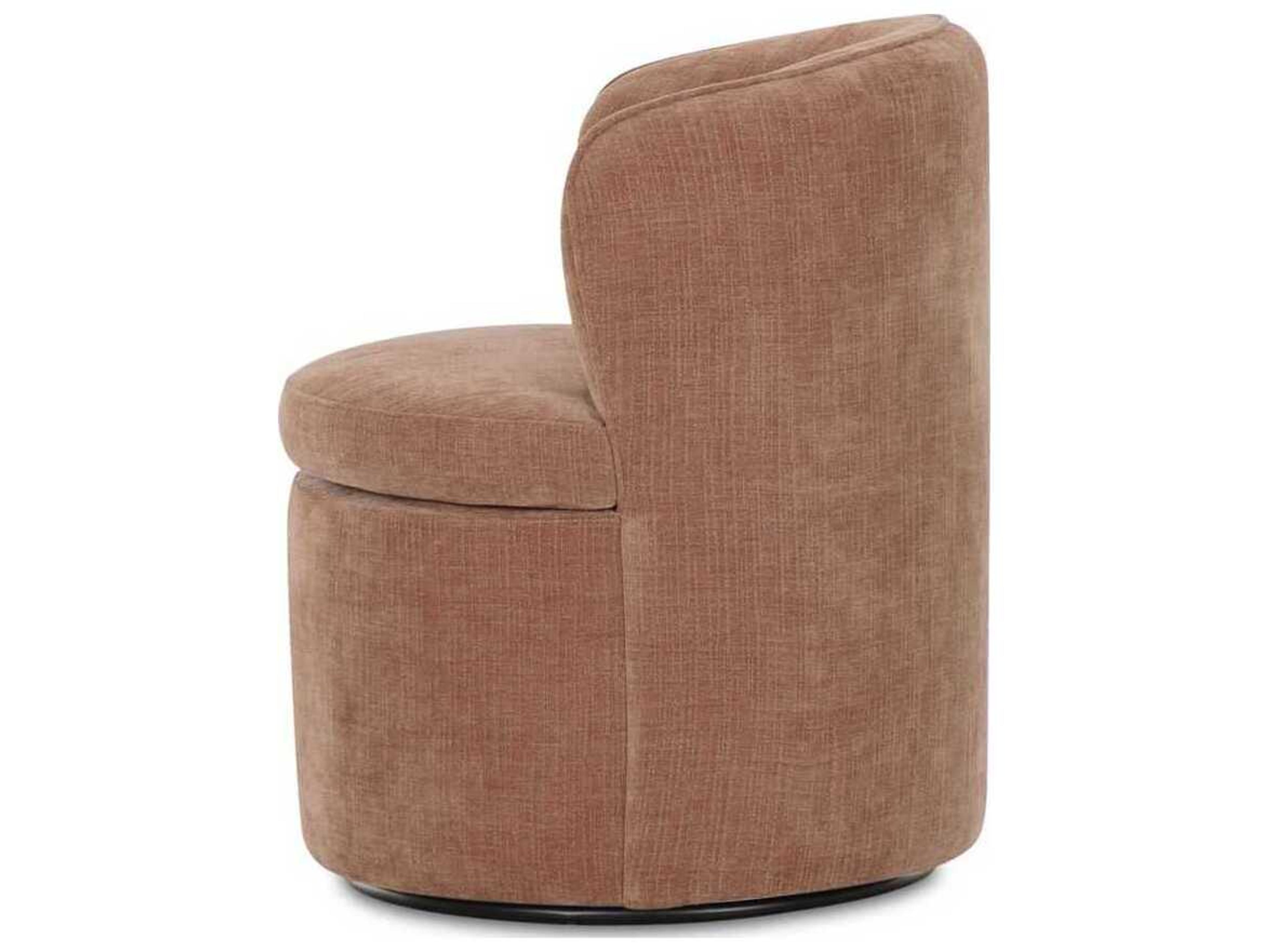 Moe's Home Dane Plywood Pink Upholstered Armless Dining Chair