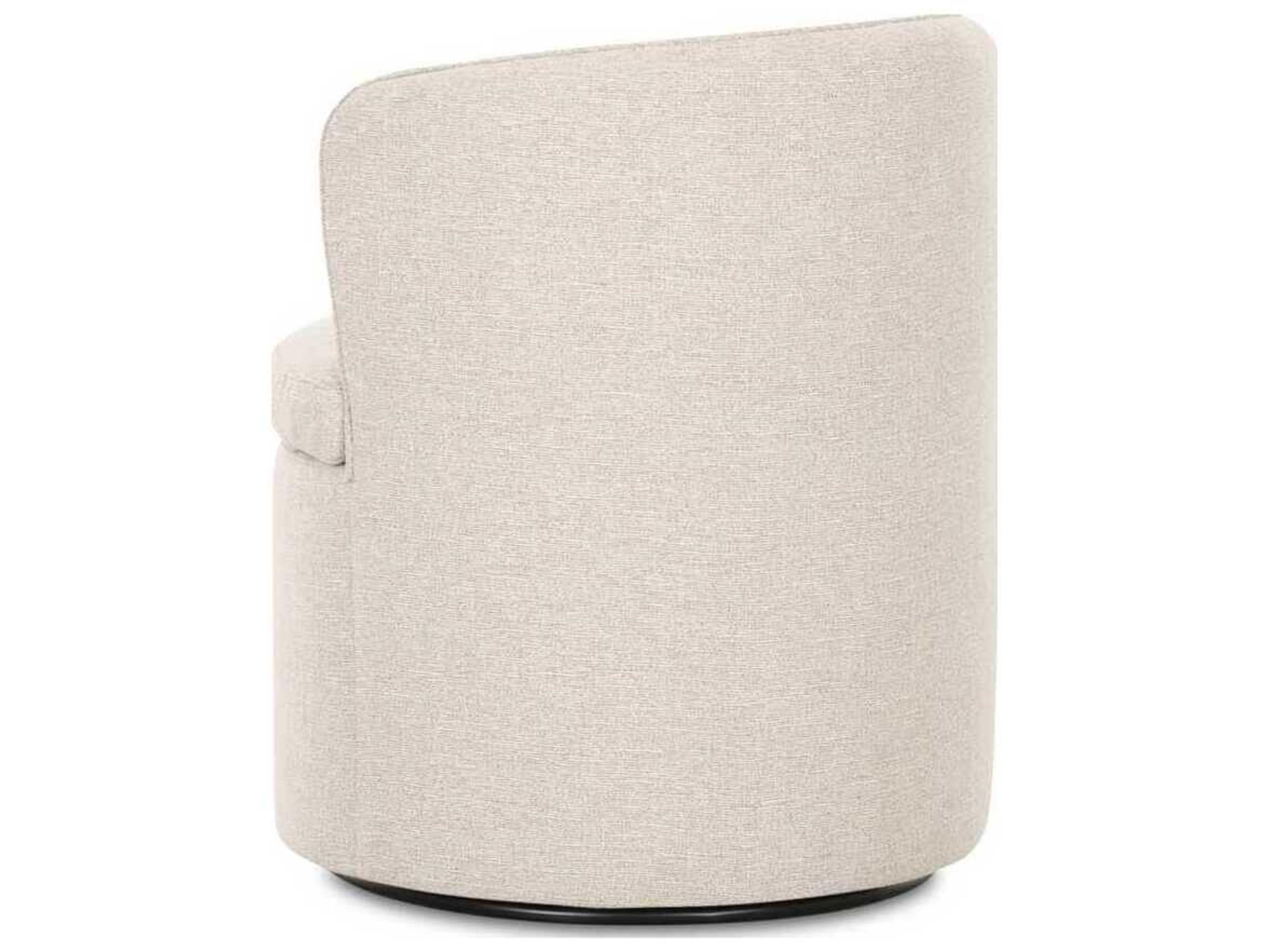 Moe's Home Dane Plywood Beige Upholstered Armless Dining Chair