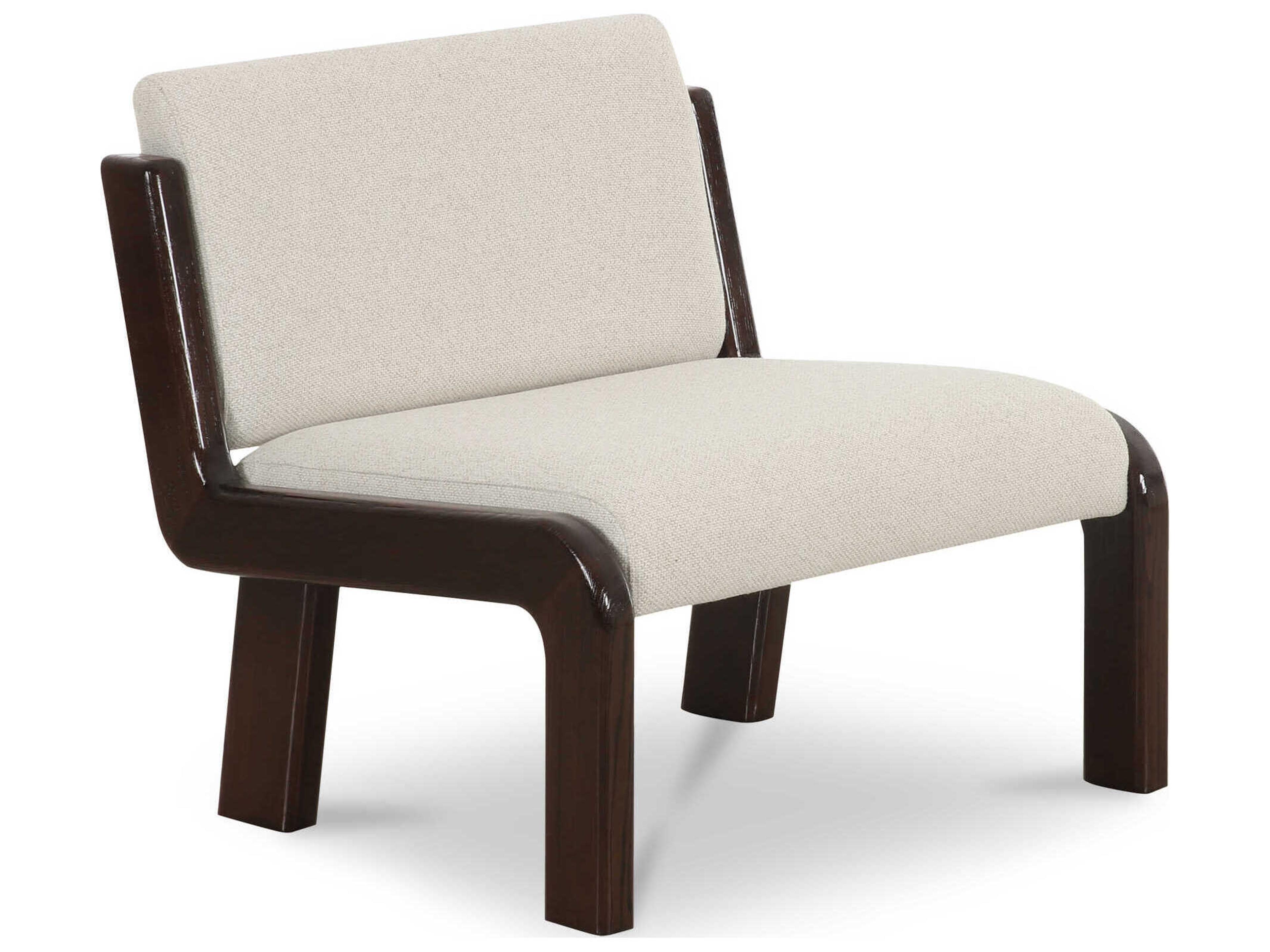 Edie White Accent Chair