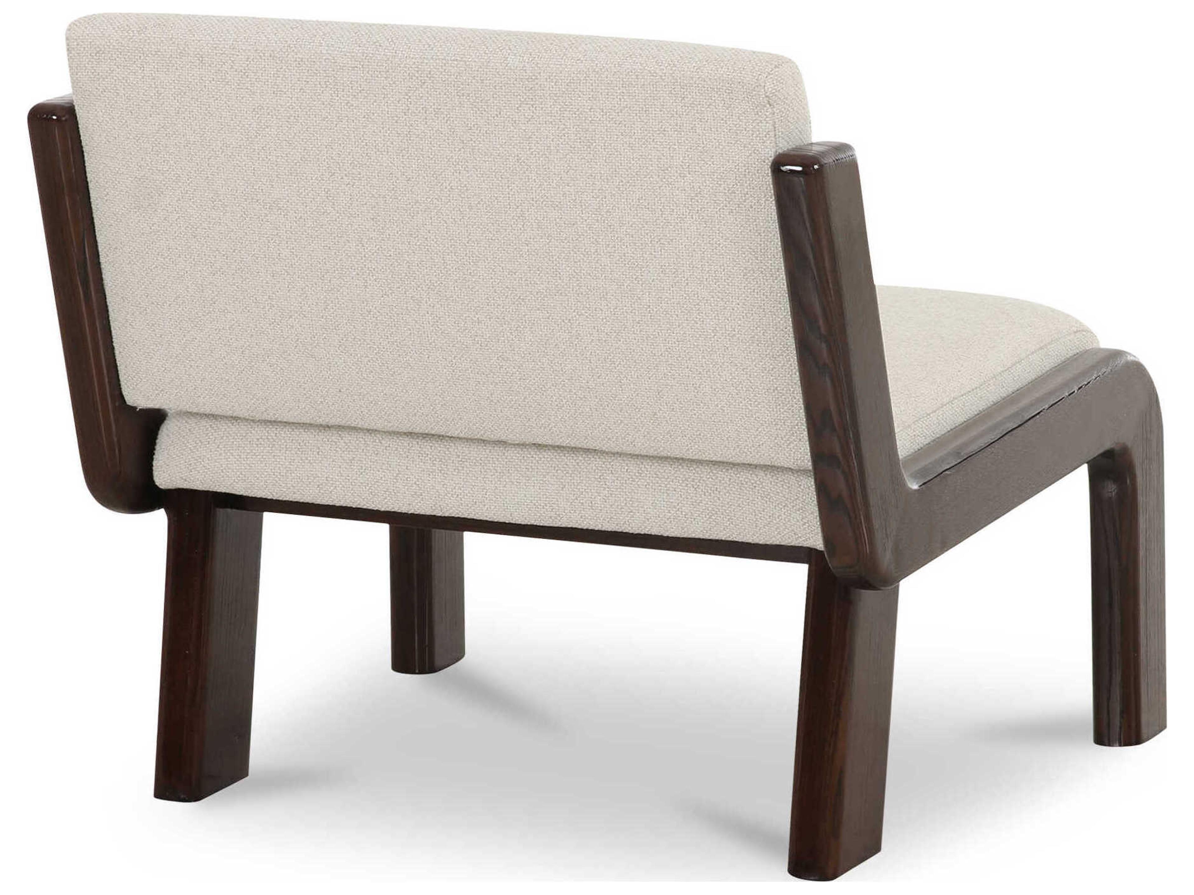 Moe's Home Edie White Accent Chair