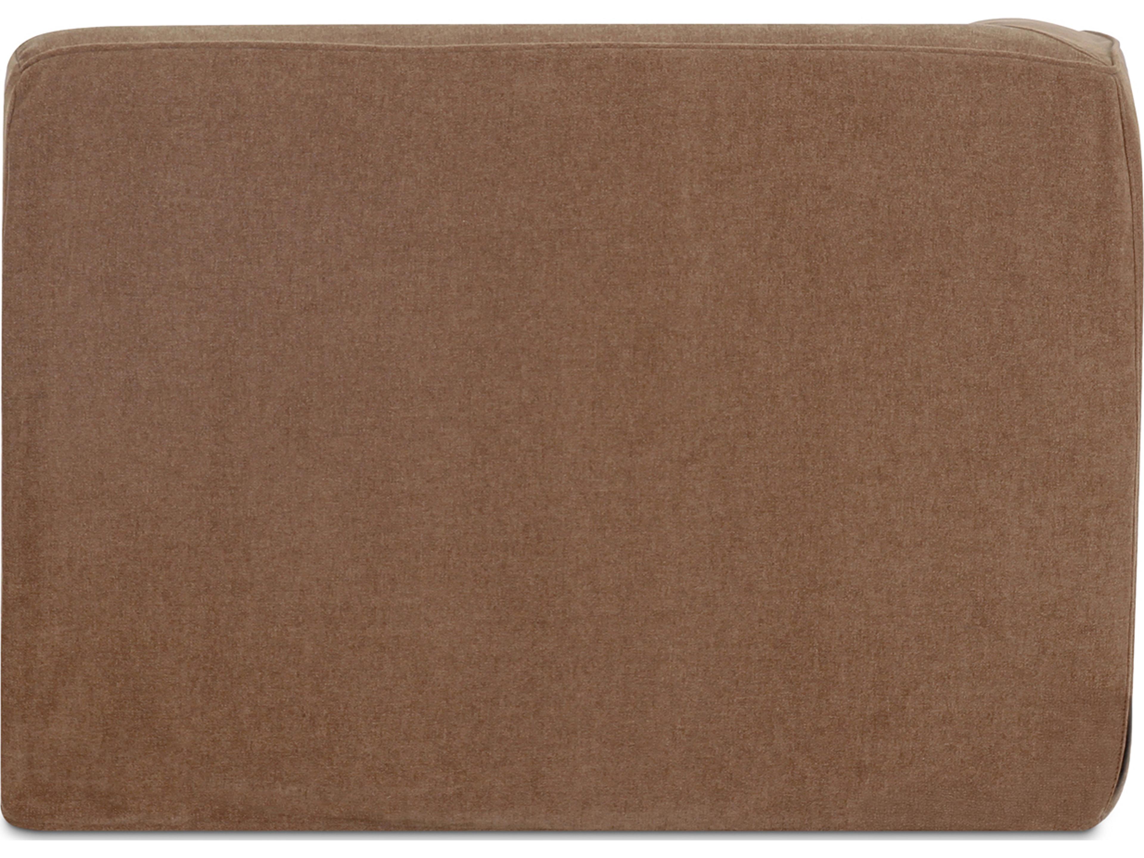 Moe's Home Isla Brown Upholstered Chaise