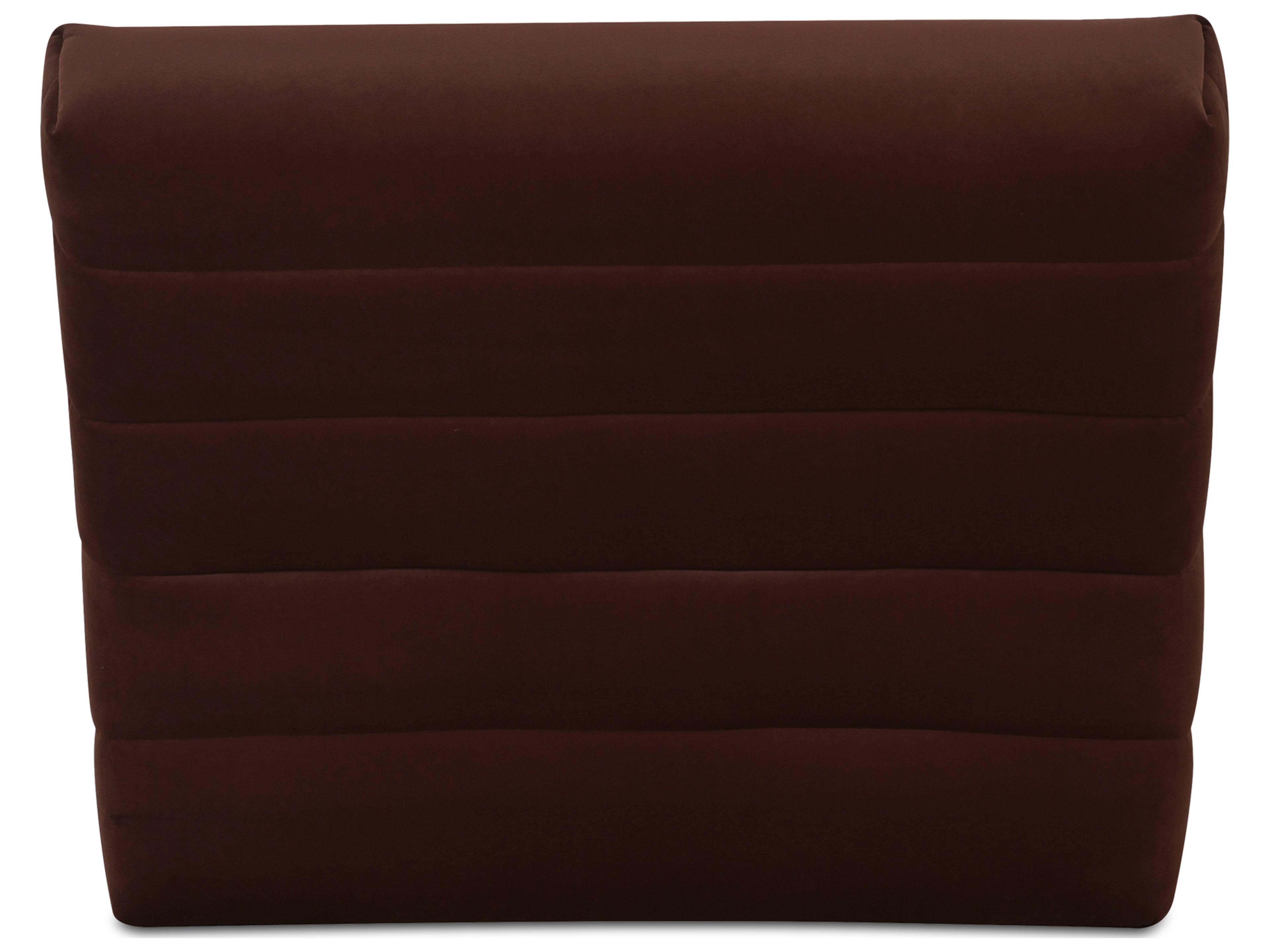 Moe's Home Verity Brown Upholstered Chaise