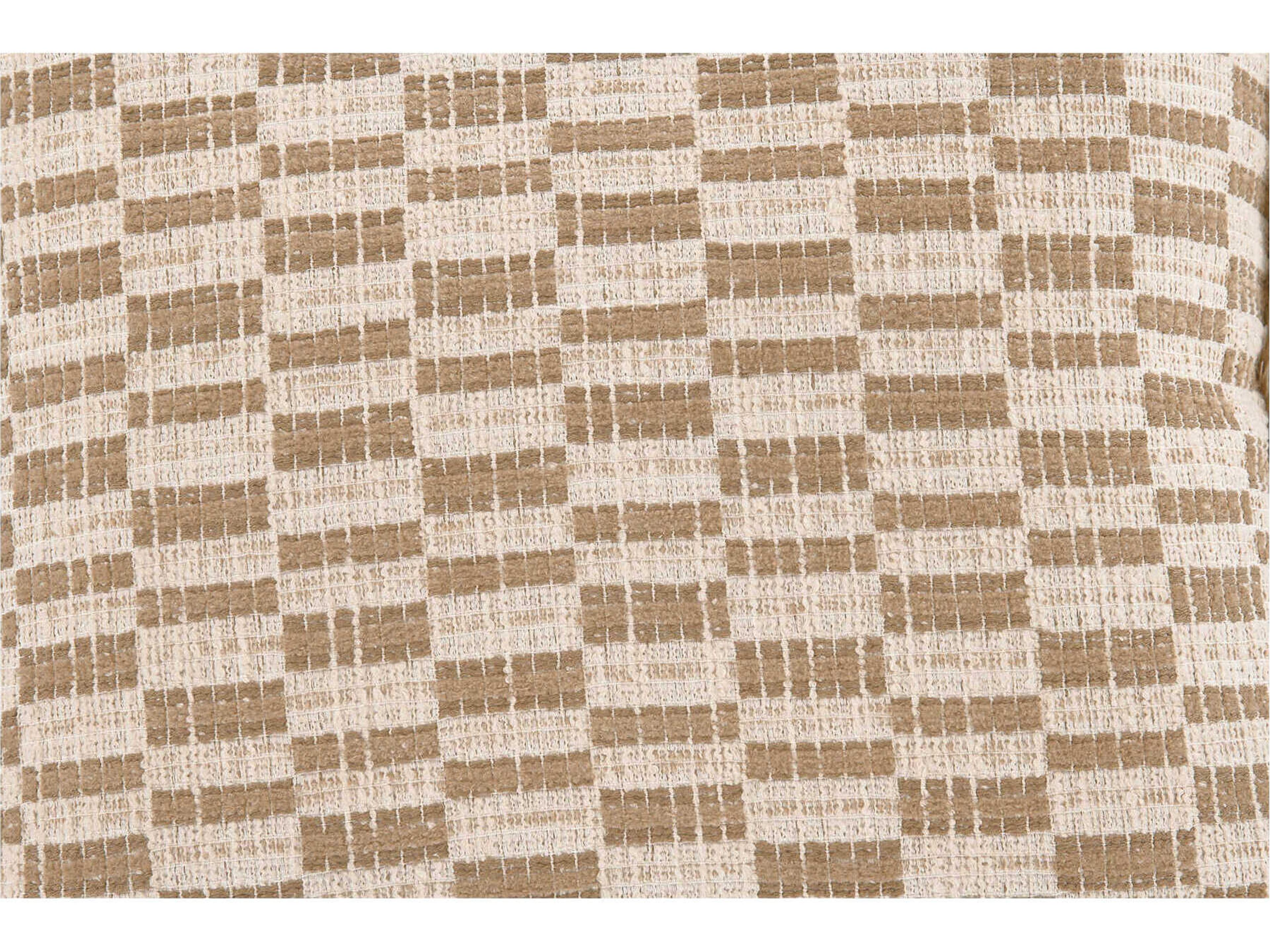 Moe's Home Leone Taupe Pillow