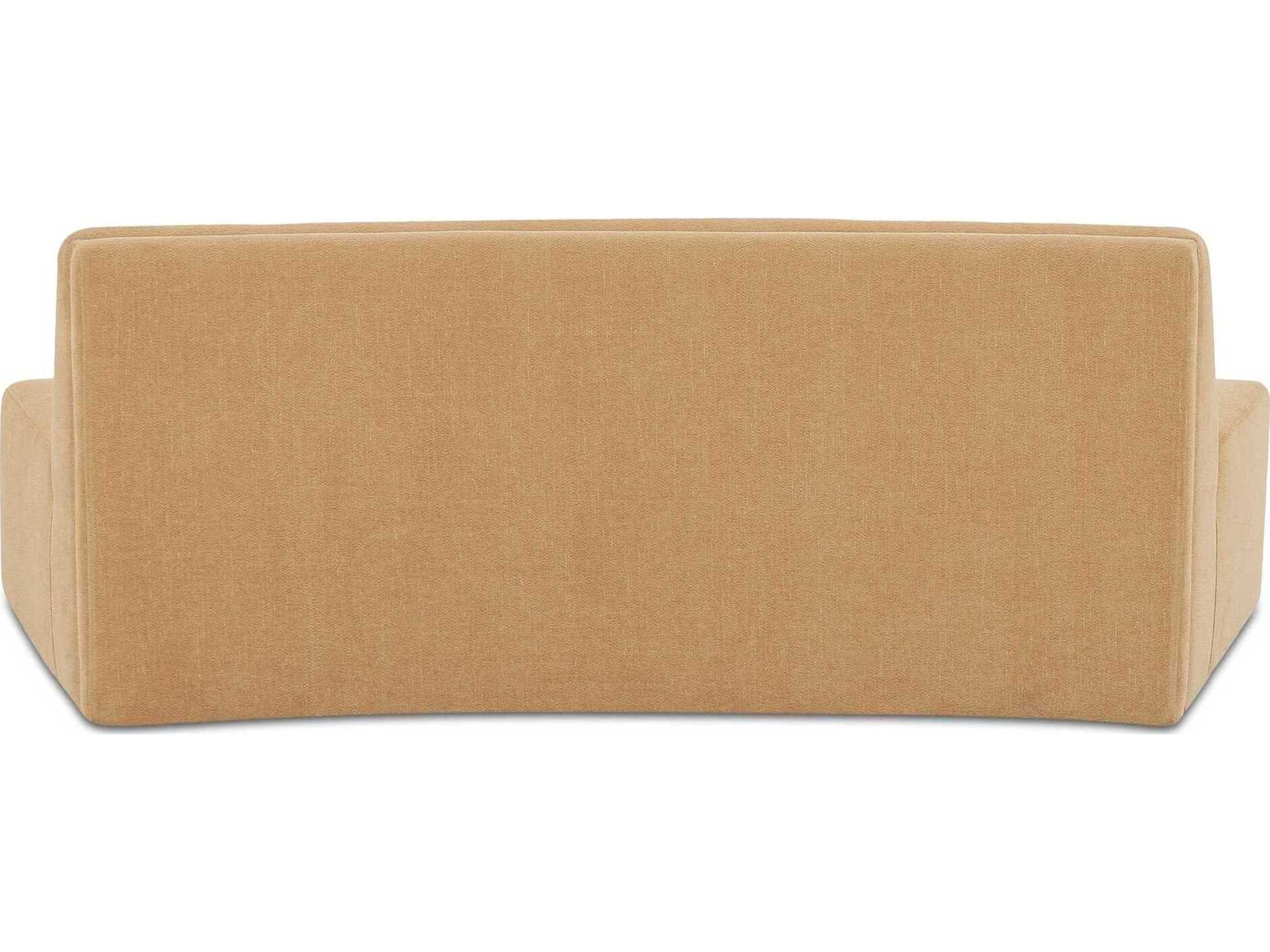 Moe's Home Naomi Yellow Upholstered Convex Modular