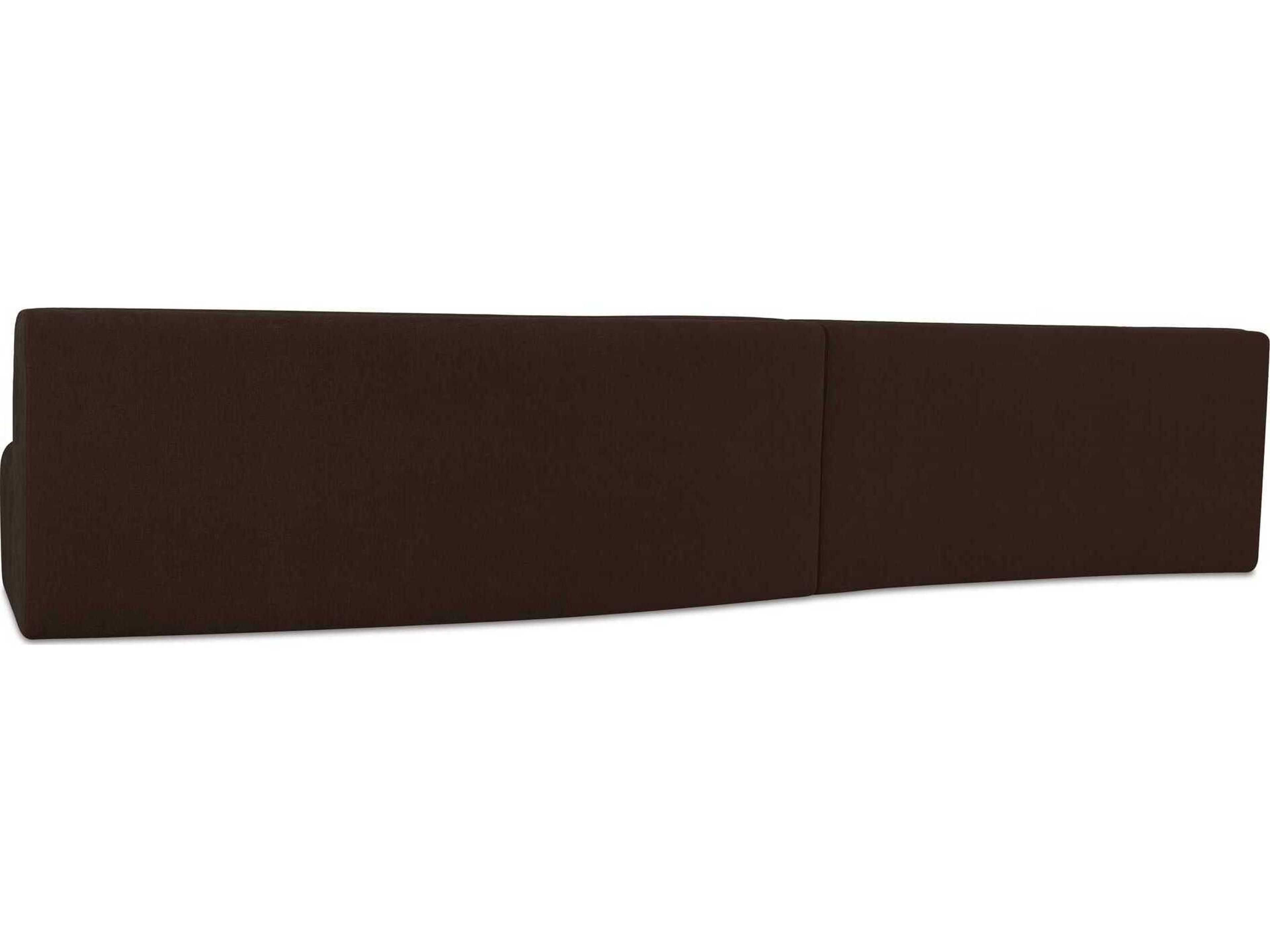 Moe's Home Naomi Upholstered Wave Sectional Sofa