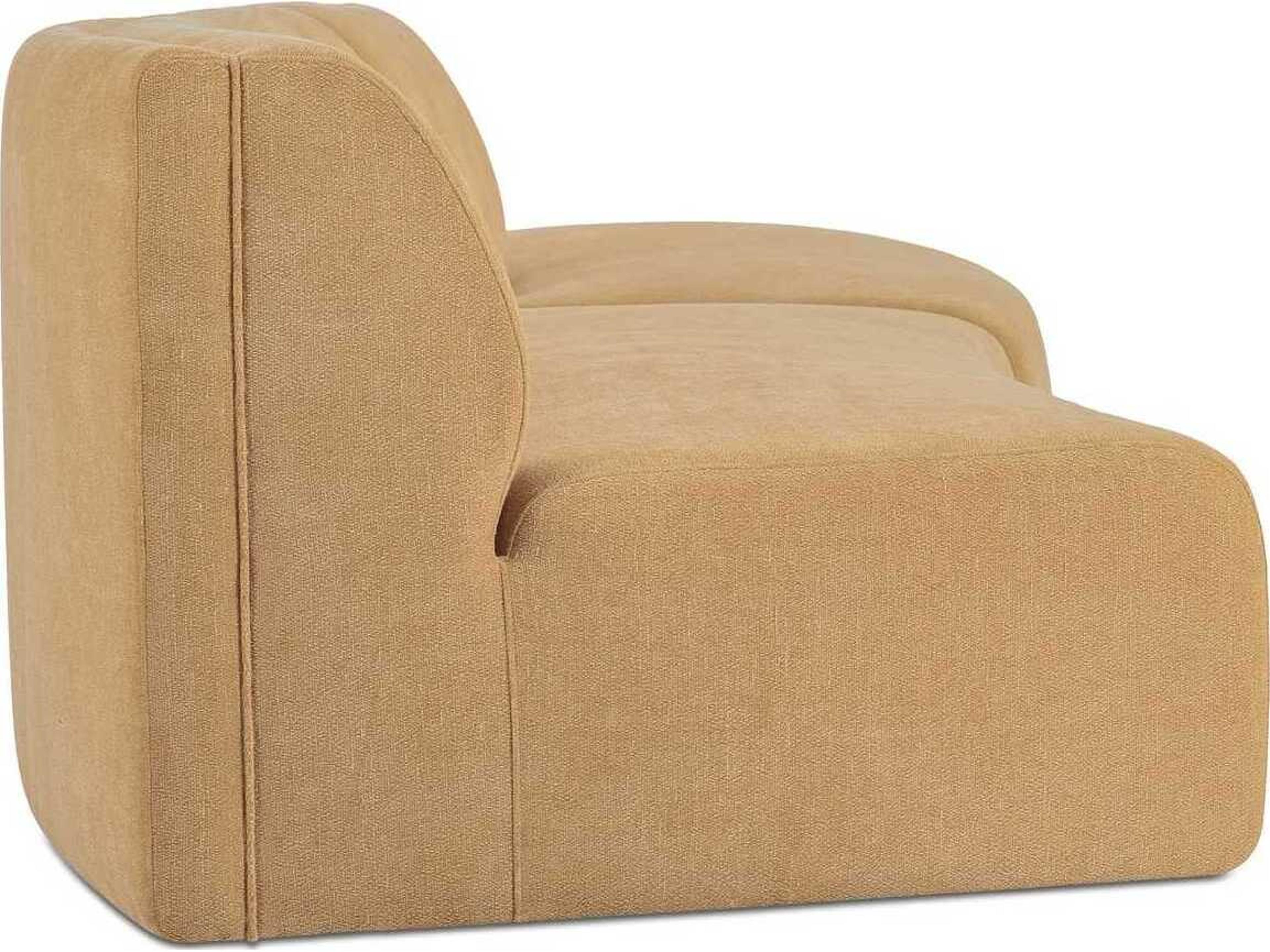 Moe's Home Naomi Upholstered Concave Sectional Sofa