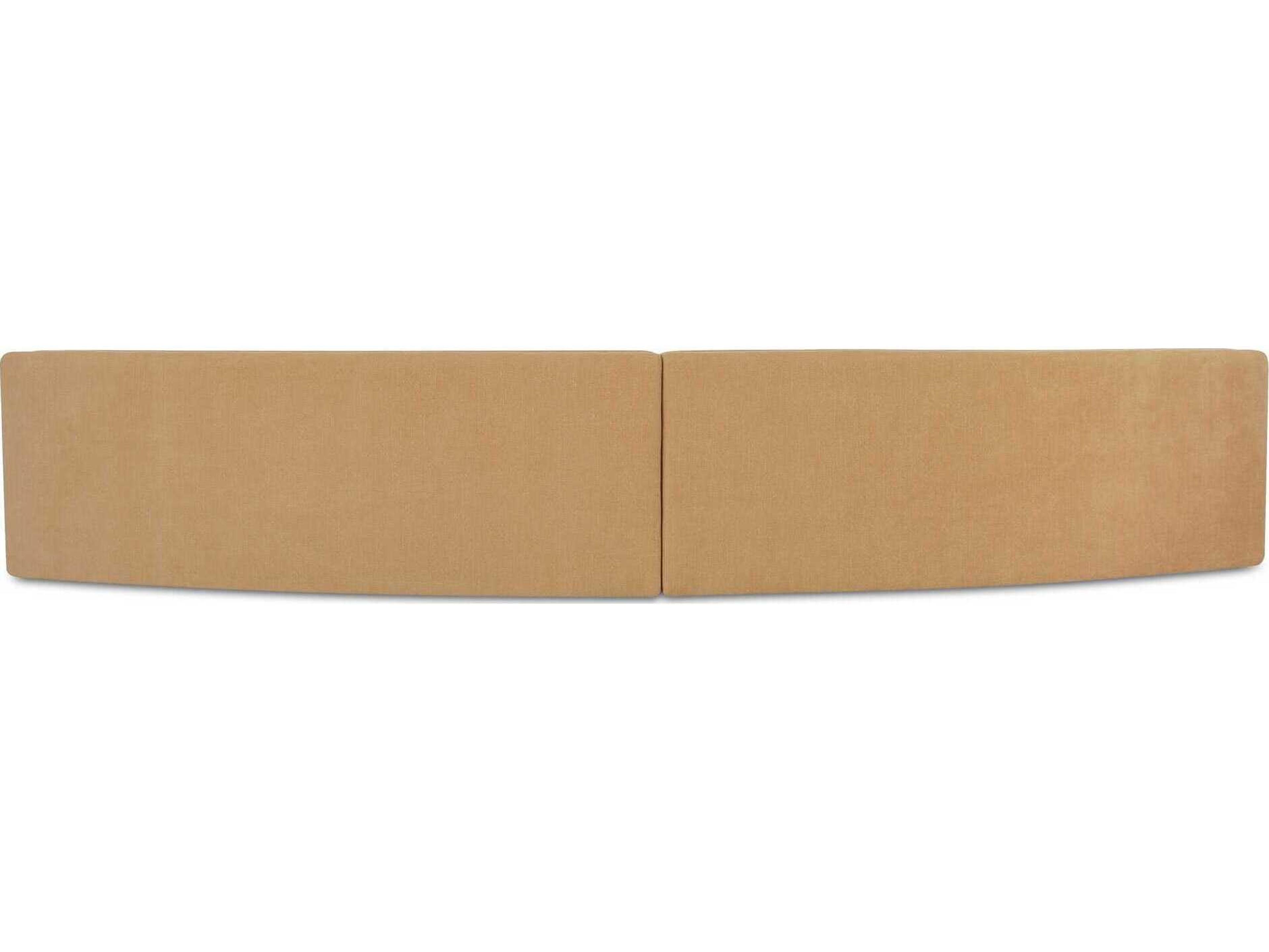 Moe's Home Naomi Upholstered Concave Sectional Sofa