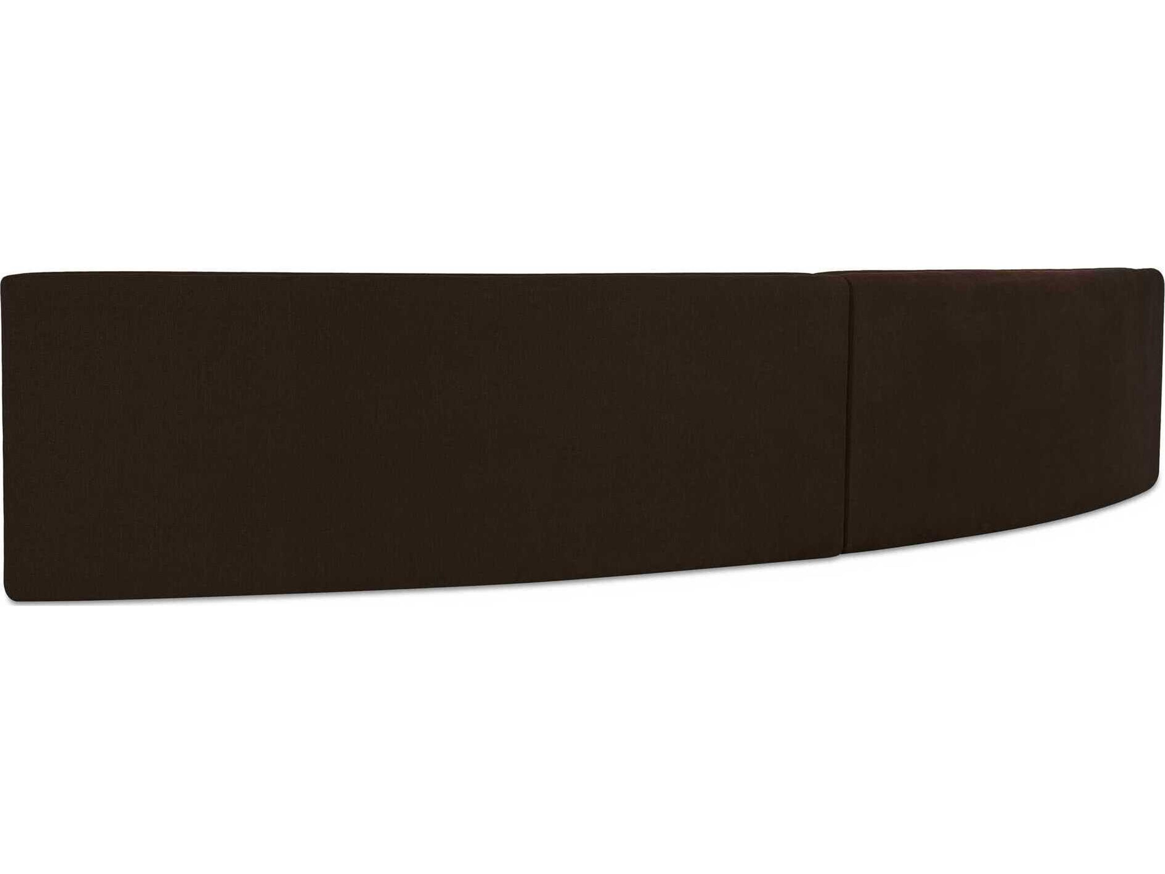 Moe's Home Naomi Upholstered Concave Sectional Sofa