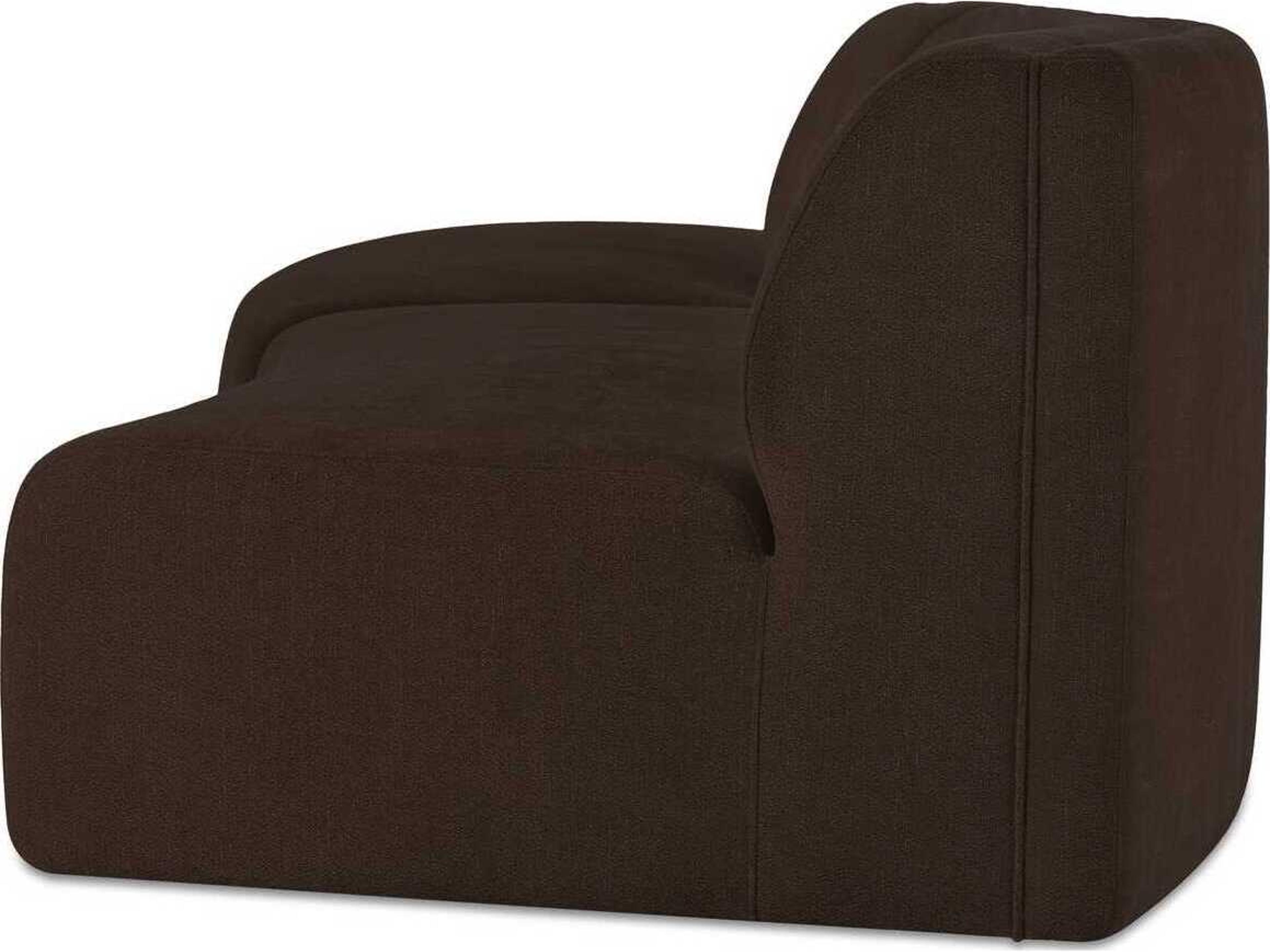 Moe's Home Naomi Upholstered Concave Sectional Sofa