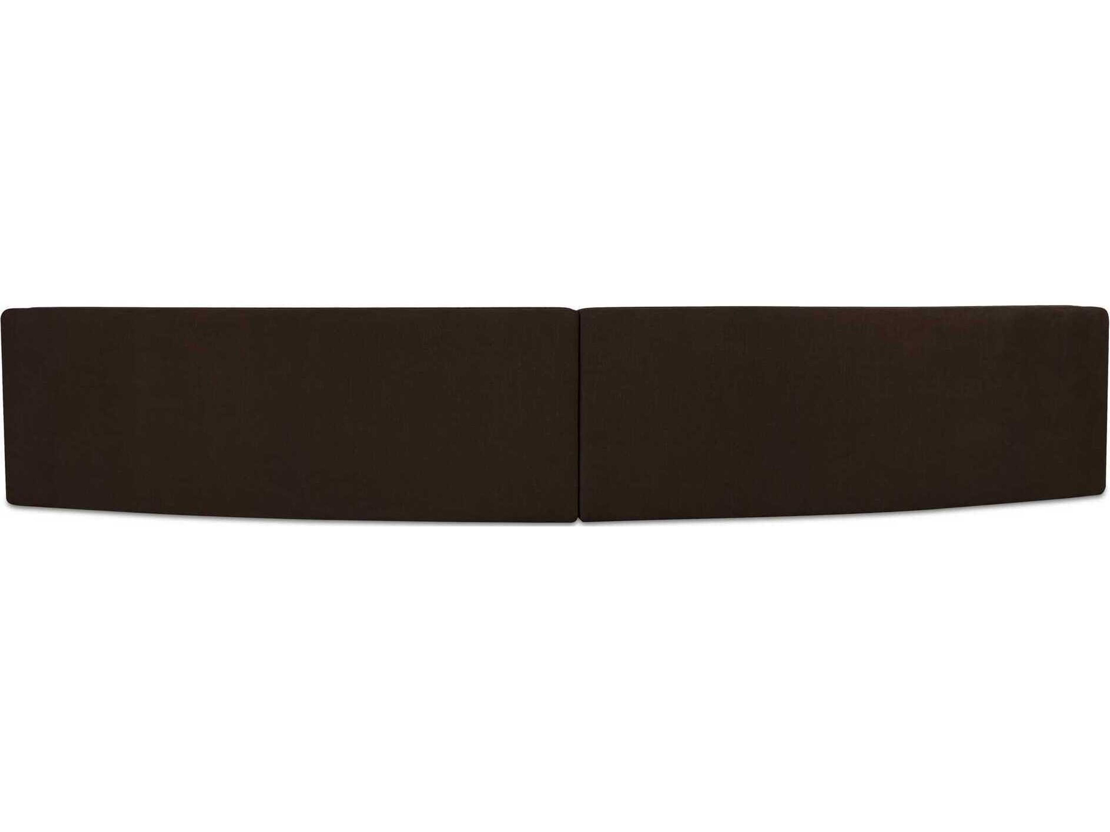 Moe's Home Naomi Upholstered Concave Sectional Sofa