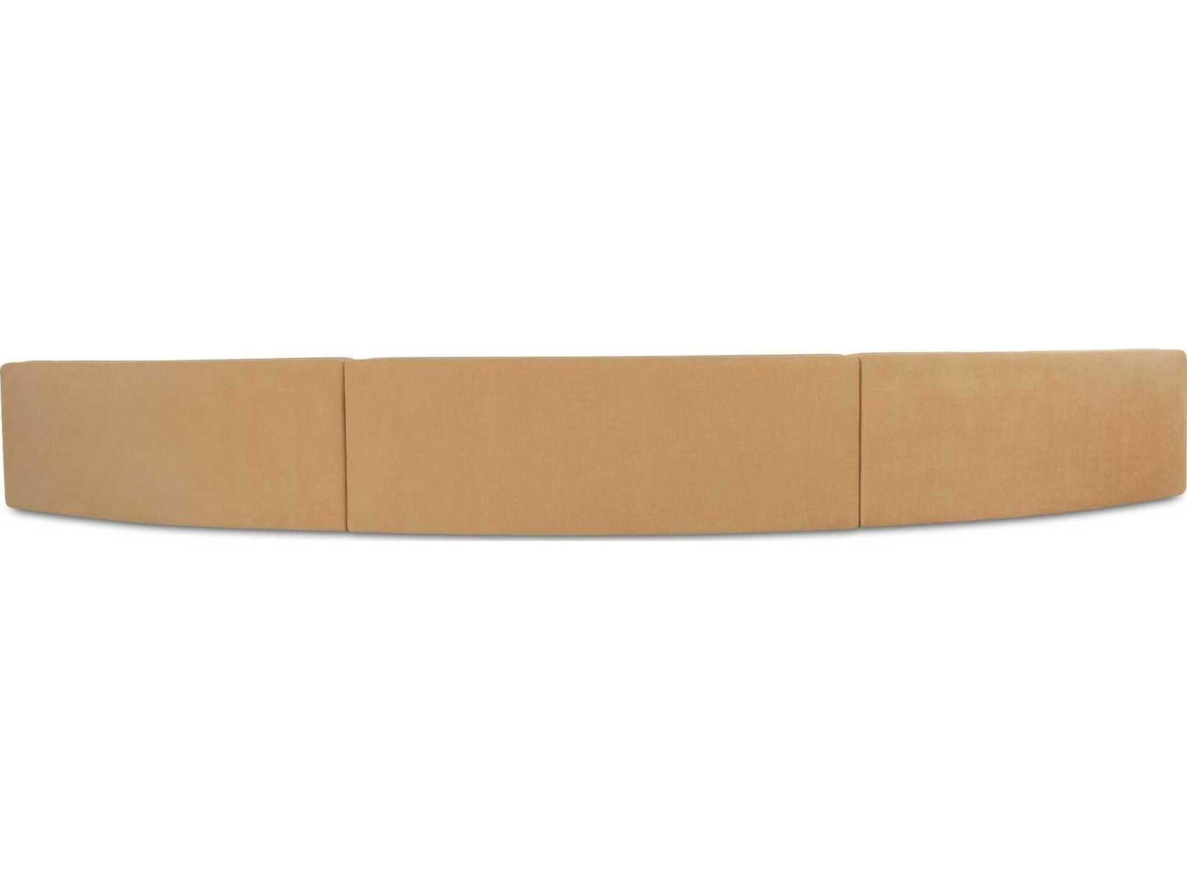 Moe's Home Naomi Upholstered Concave Sectional Sofa