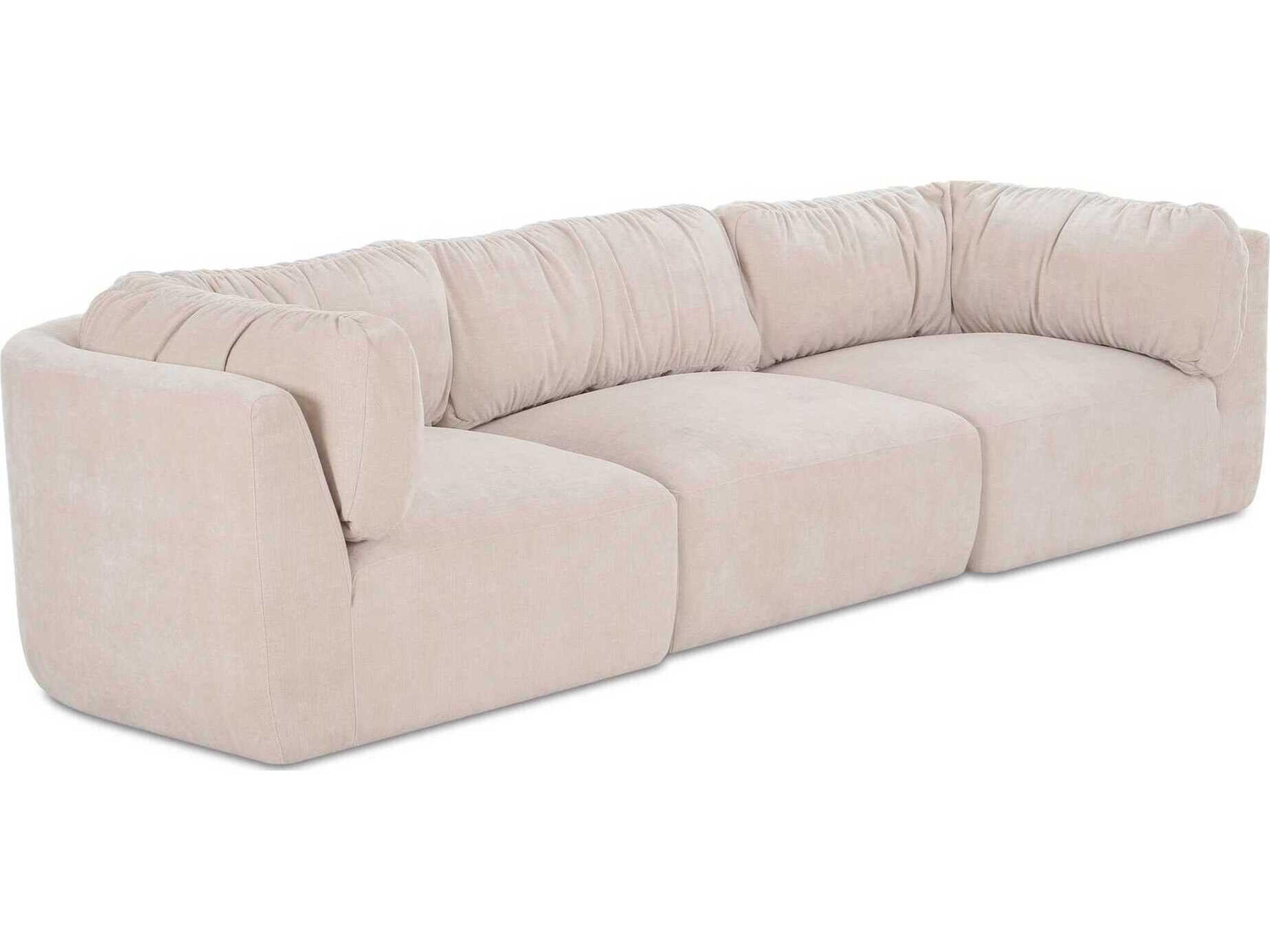Matina Beige Upholstered Sofa