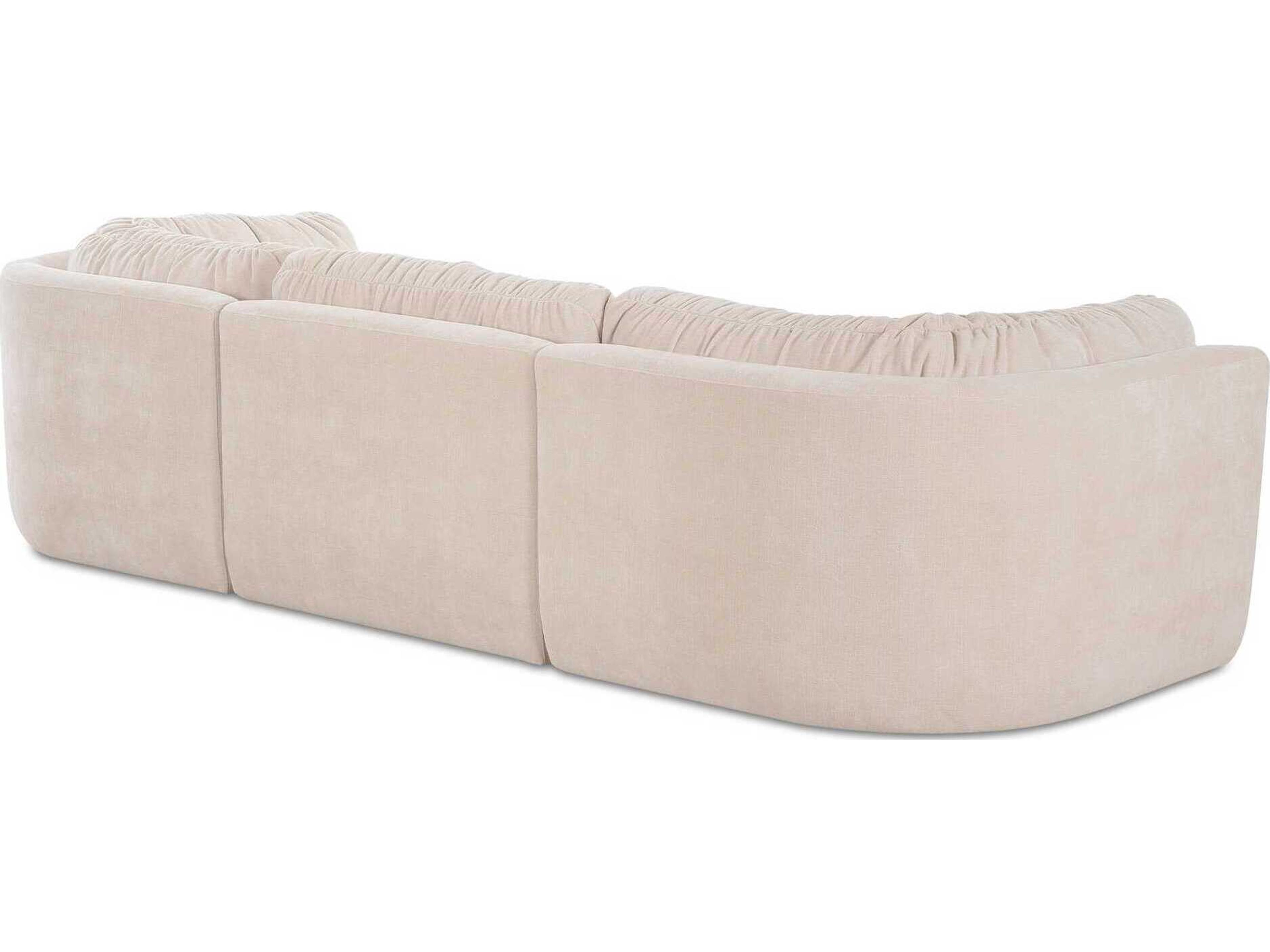 Moe's Home Matina Beige Upholstered Sofa