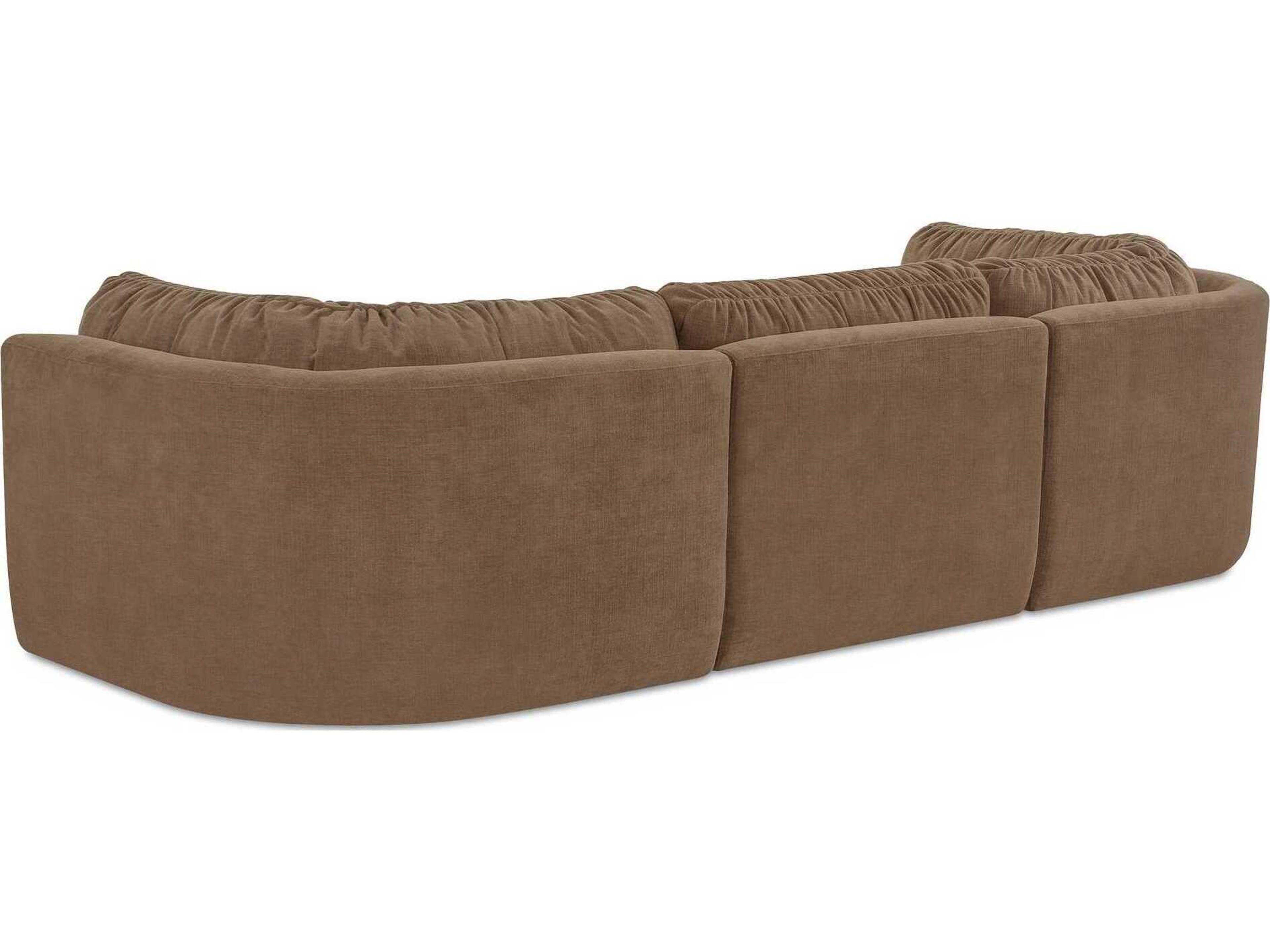 Moe's Home Matina Taupe Upholstered Sofa