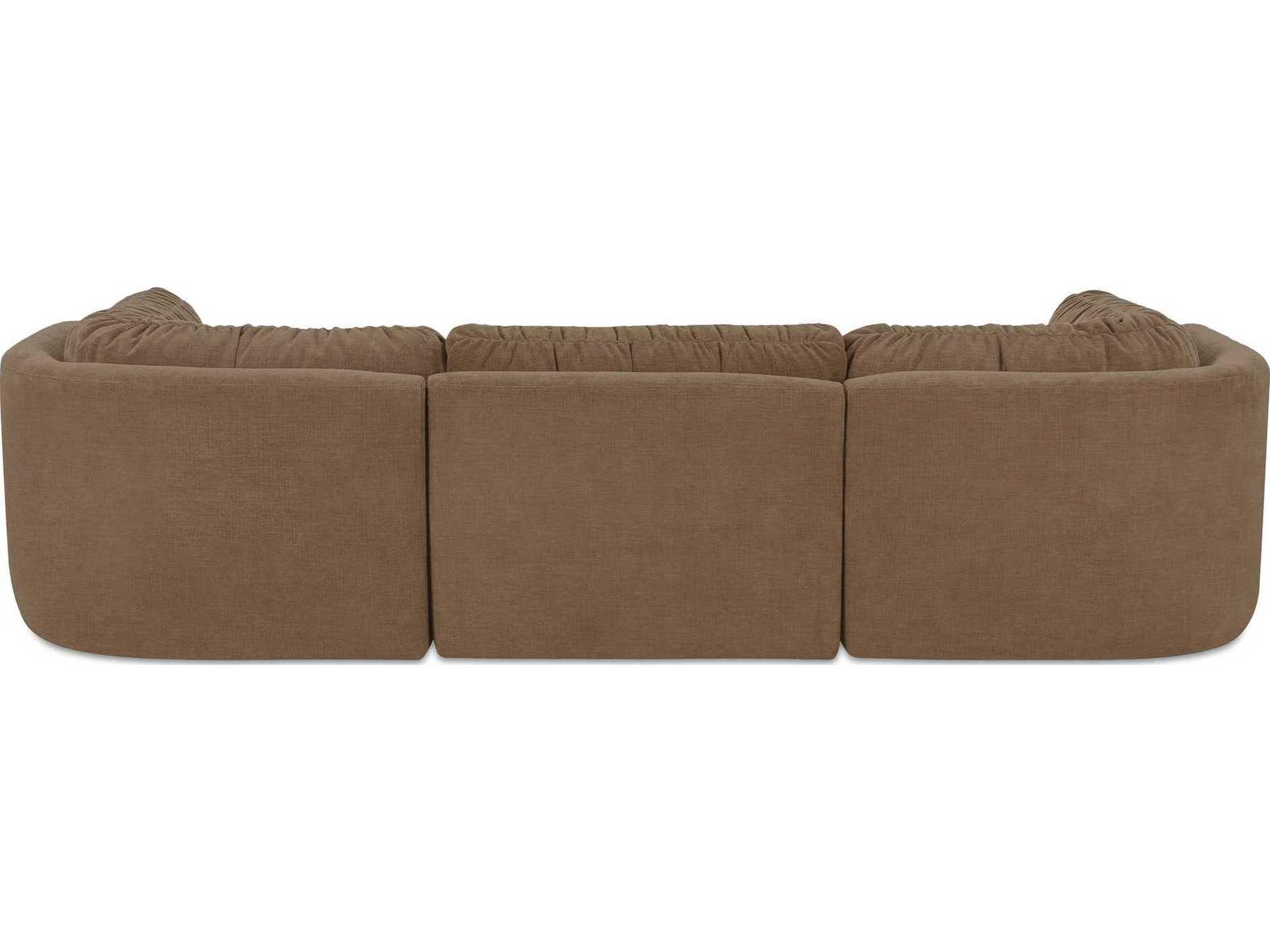 Moe's Home Matina Taupe Upholstered Sofa