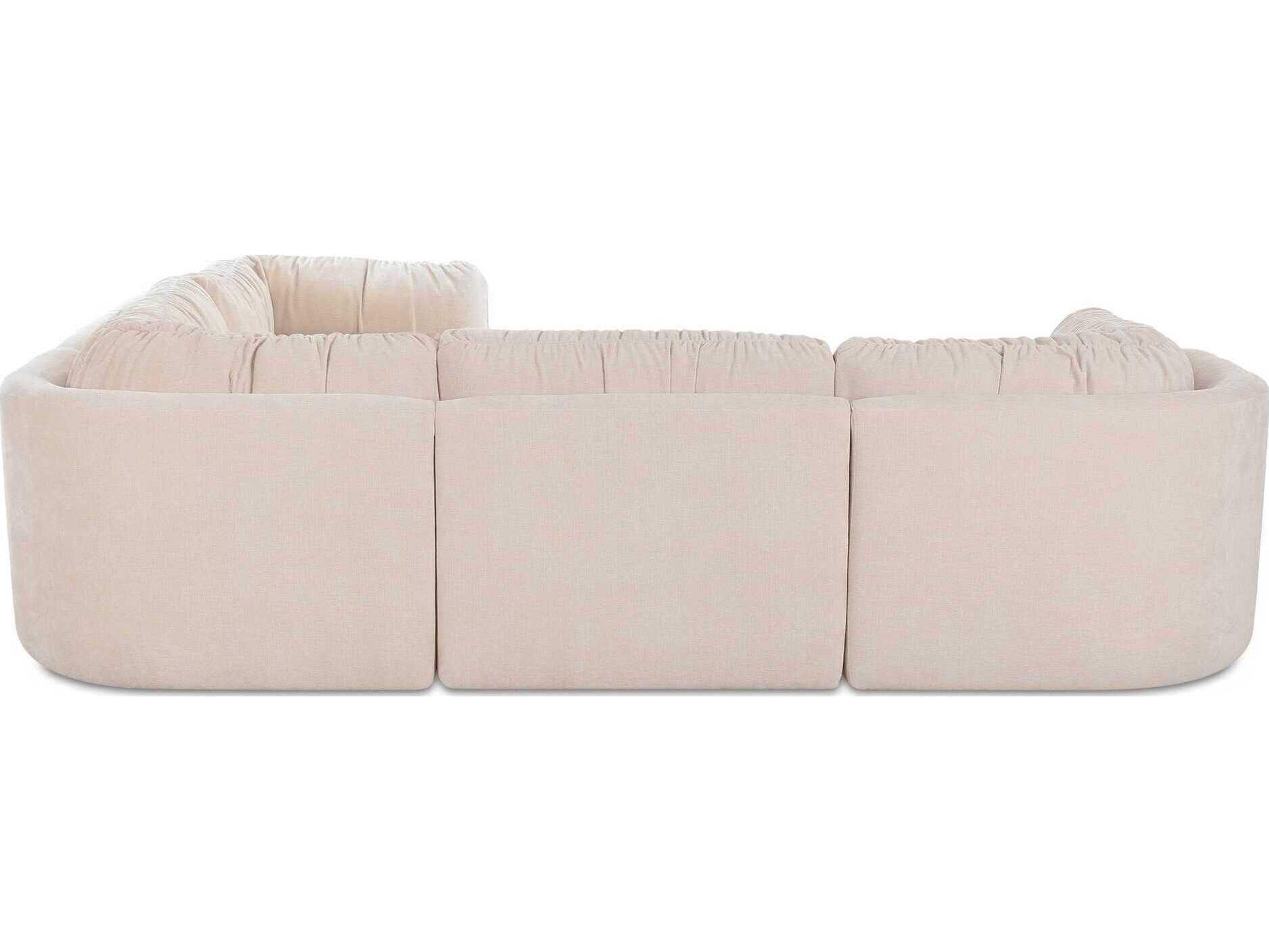 Moe's Home Matina Classic Upholstered Sectional Sofa