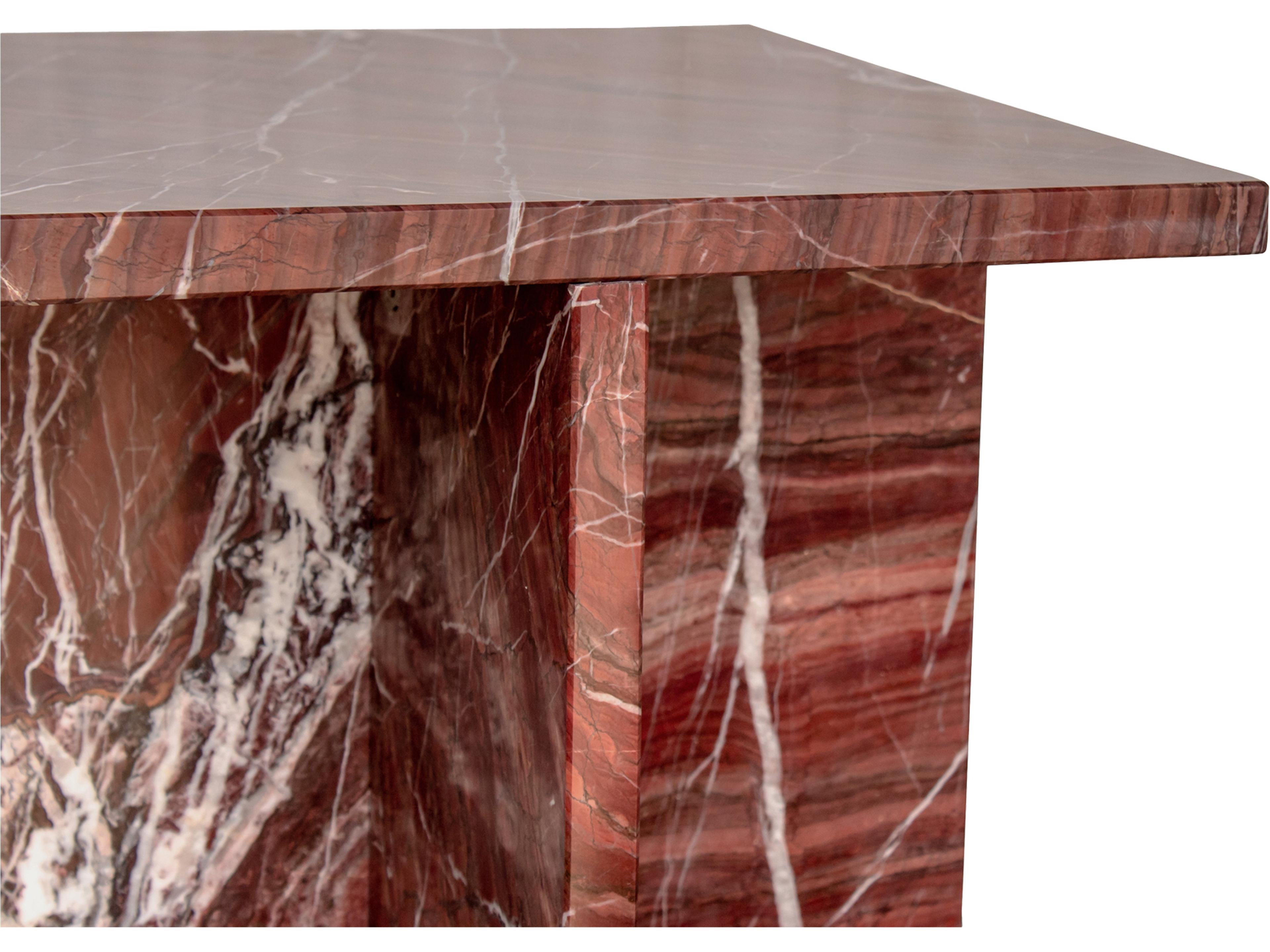 Moe's Home Blair Accent Table Ross Levanto Marble