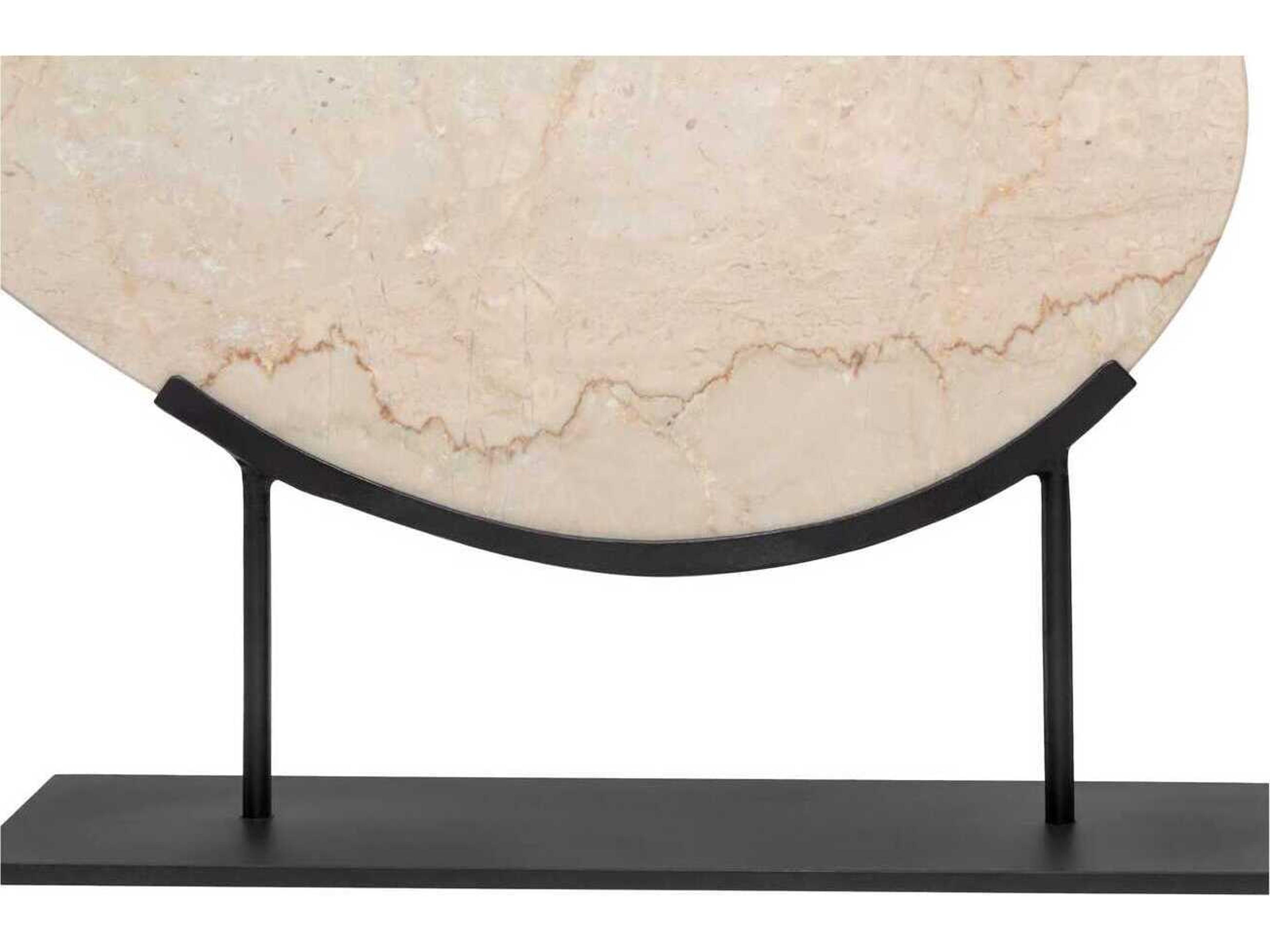 Moe's Home Botticino Beige Marble Galen Sculpture