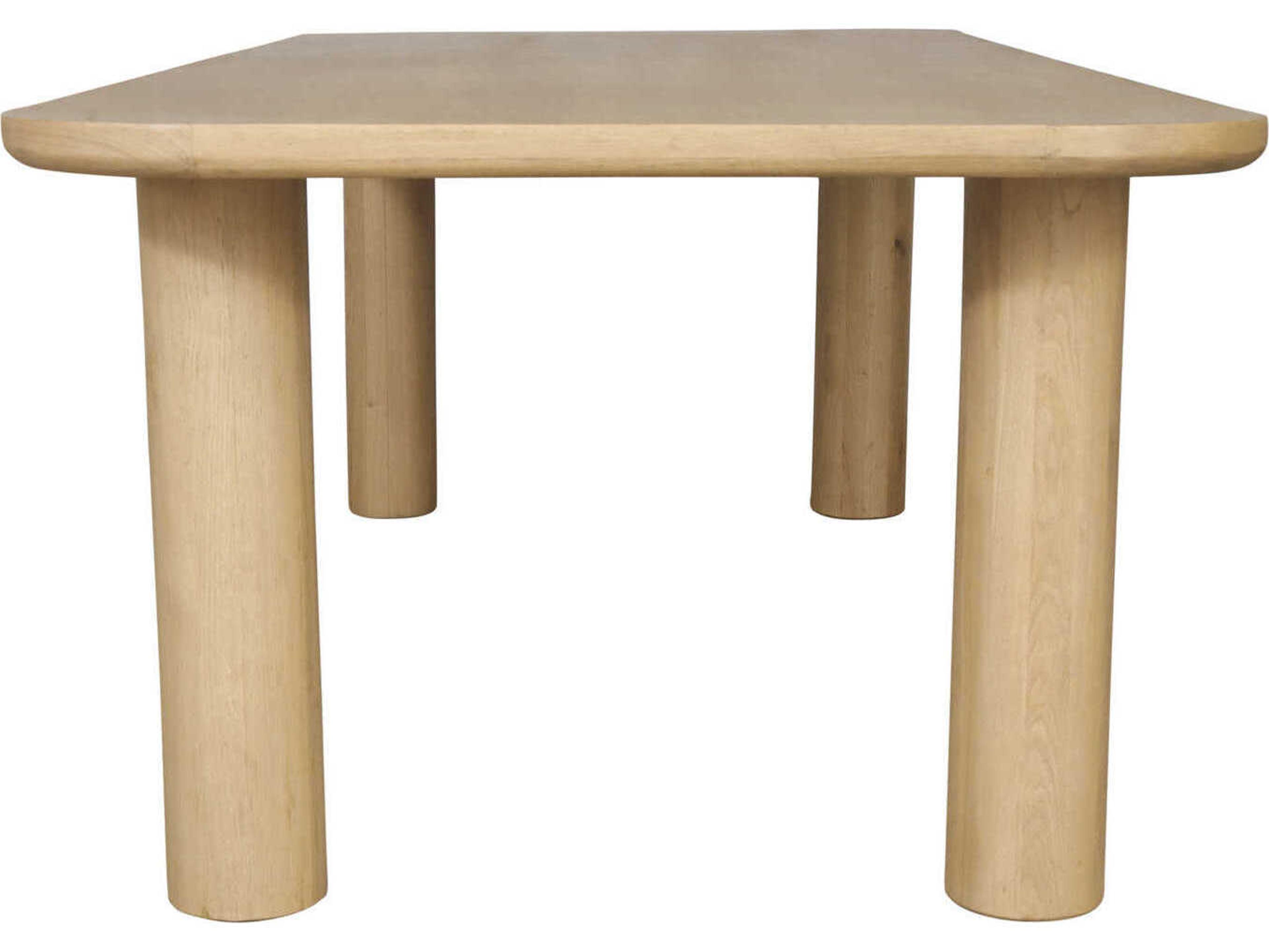 Moe's Home Anders Rectangular Wood Natural Dining Table