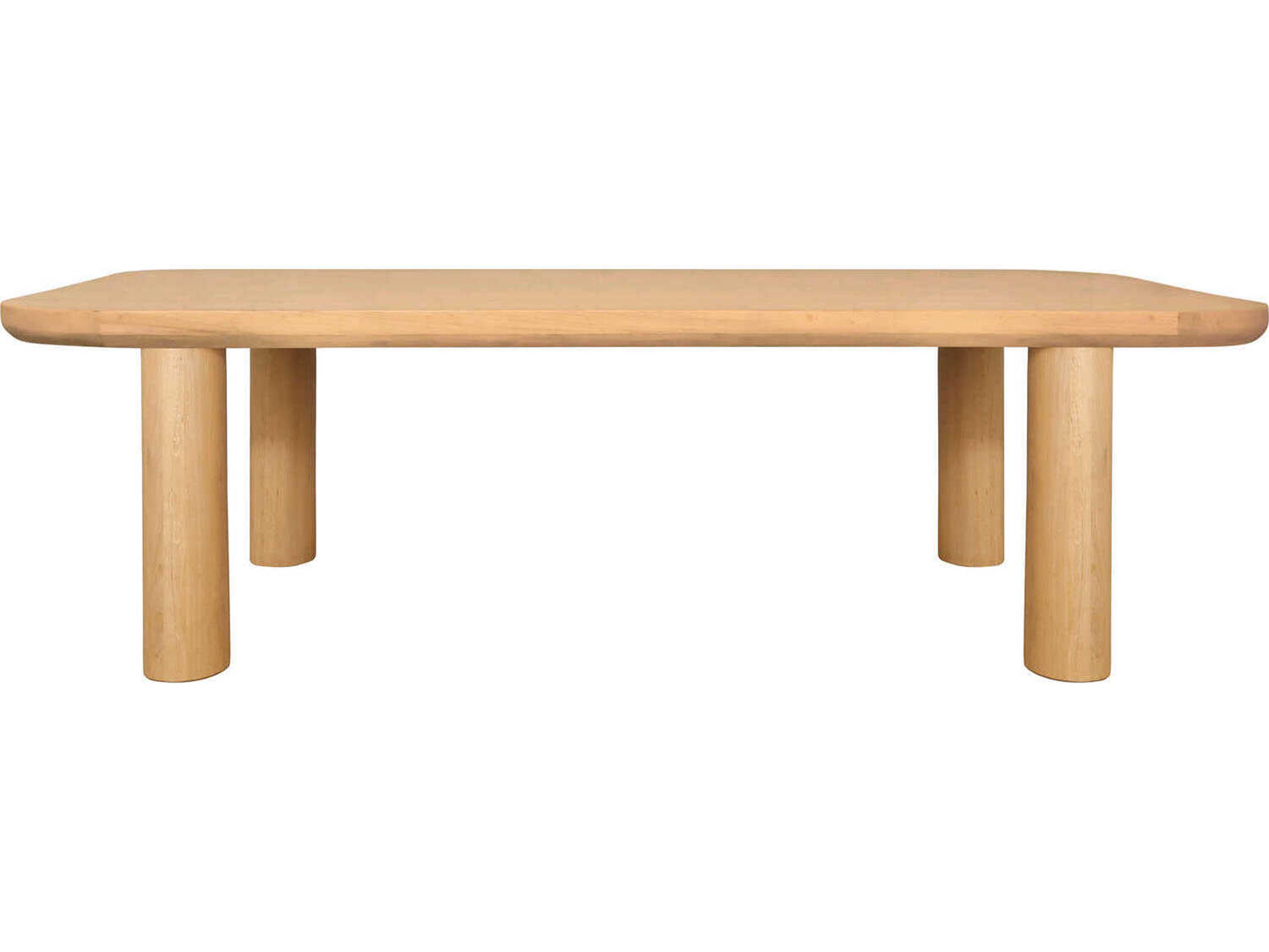 Moe's Home Anders Rectangular Wood Natural Dining Table