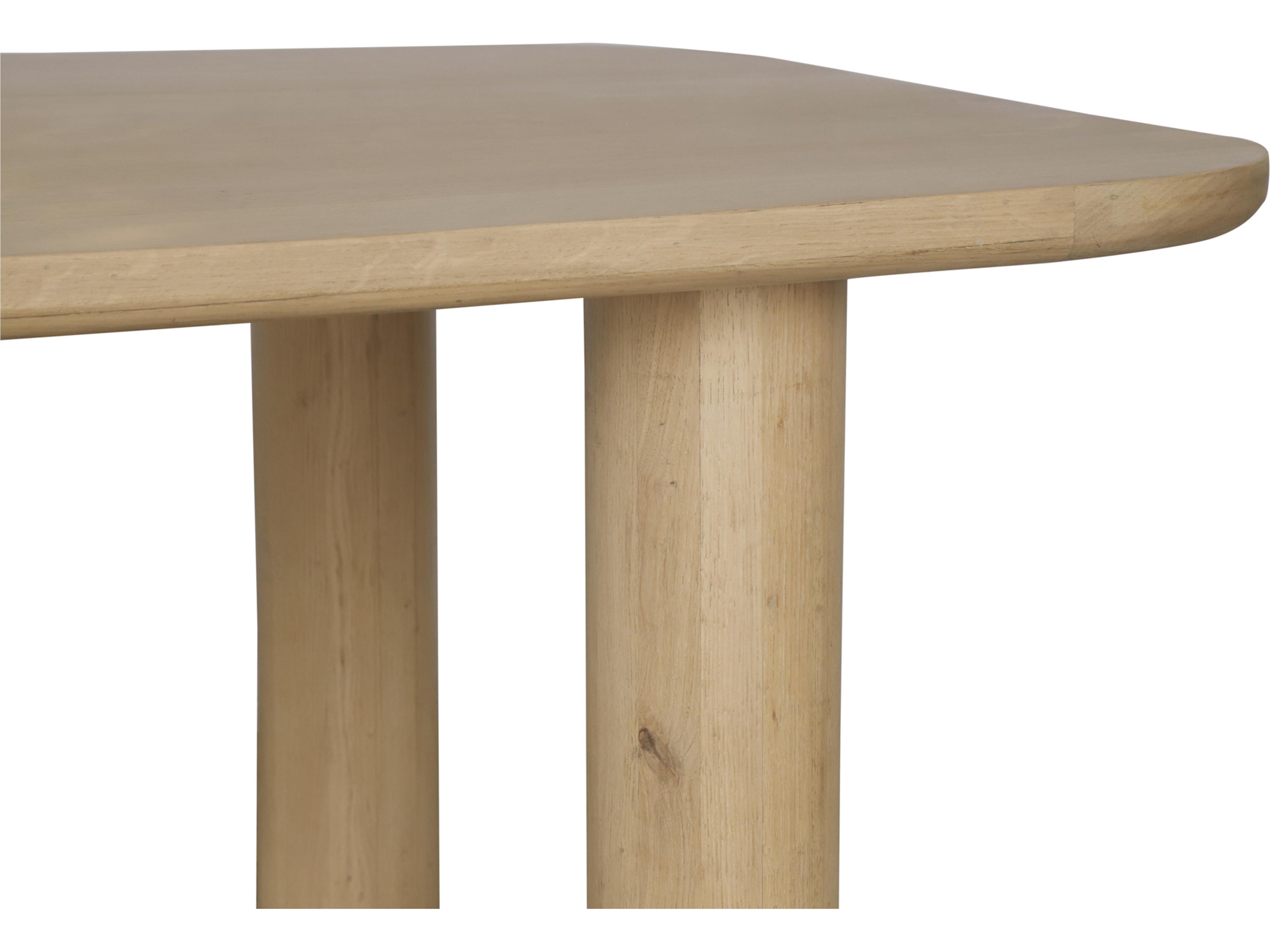 Moe's Home Anders Rectangular Wood Natural Dining Table