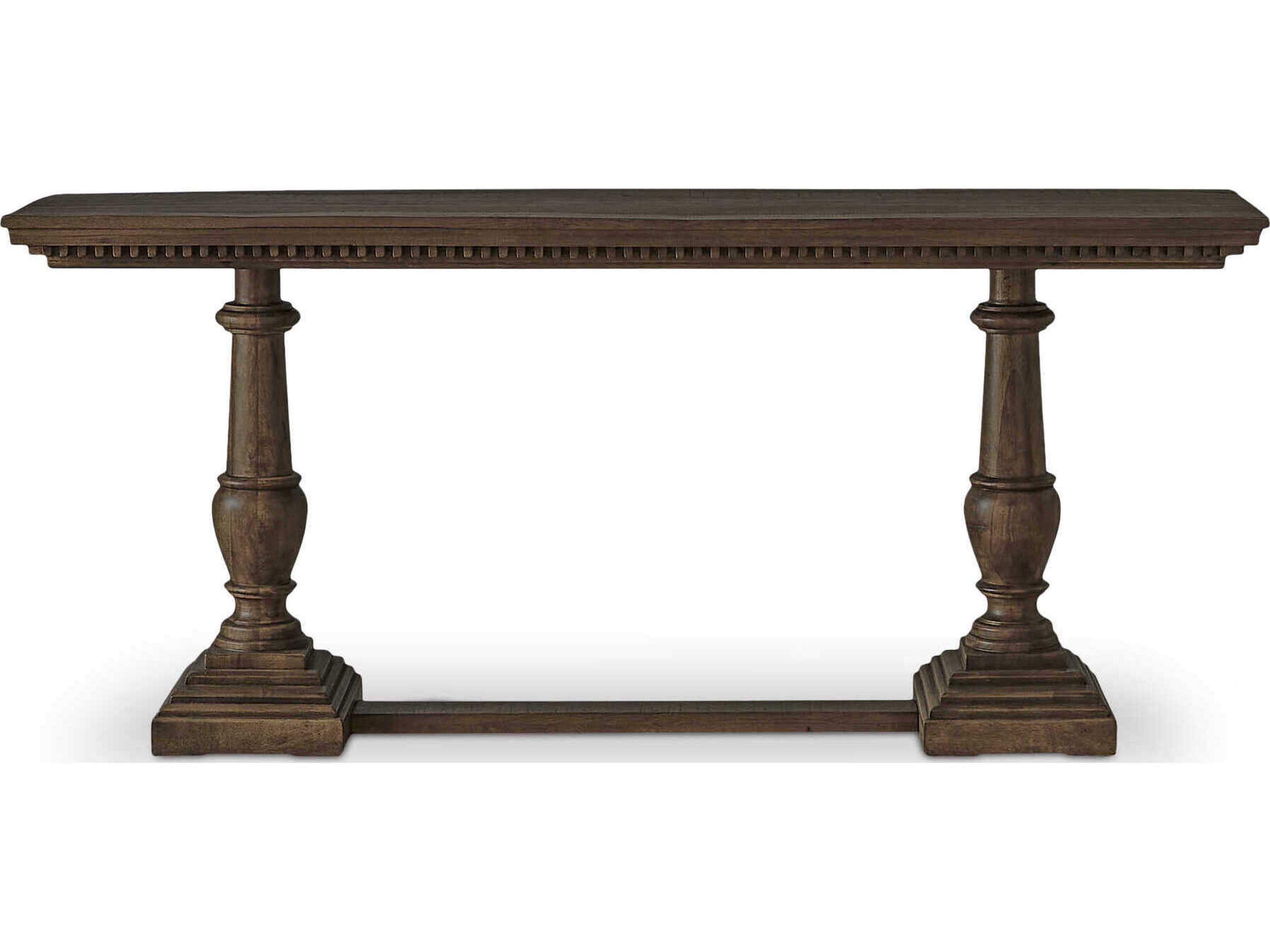 Moe's Home Everson Rectangular Wood Brown Console Table