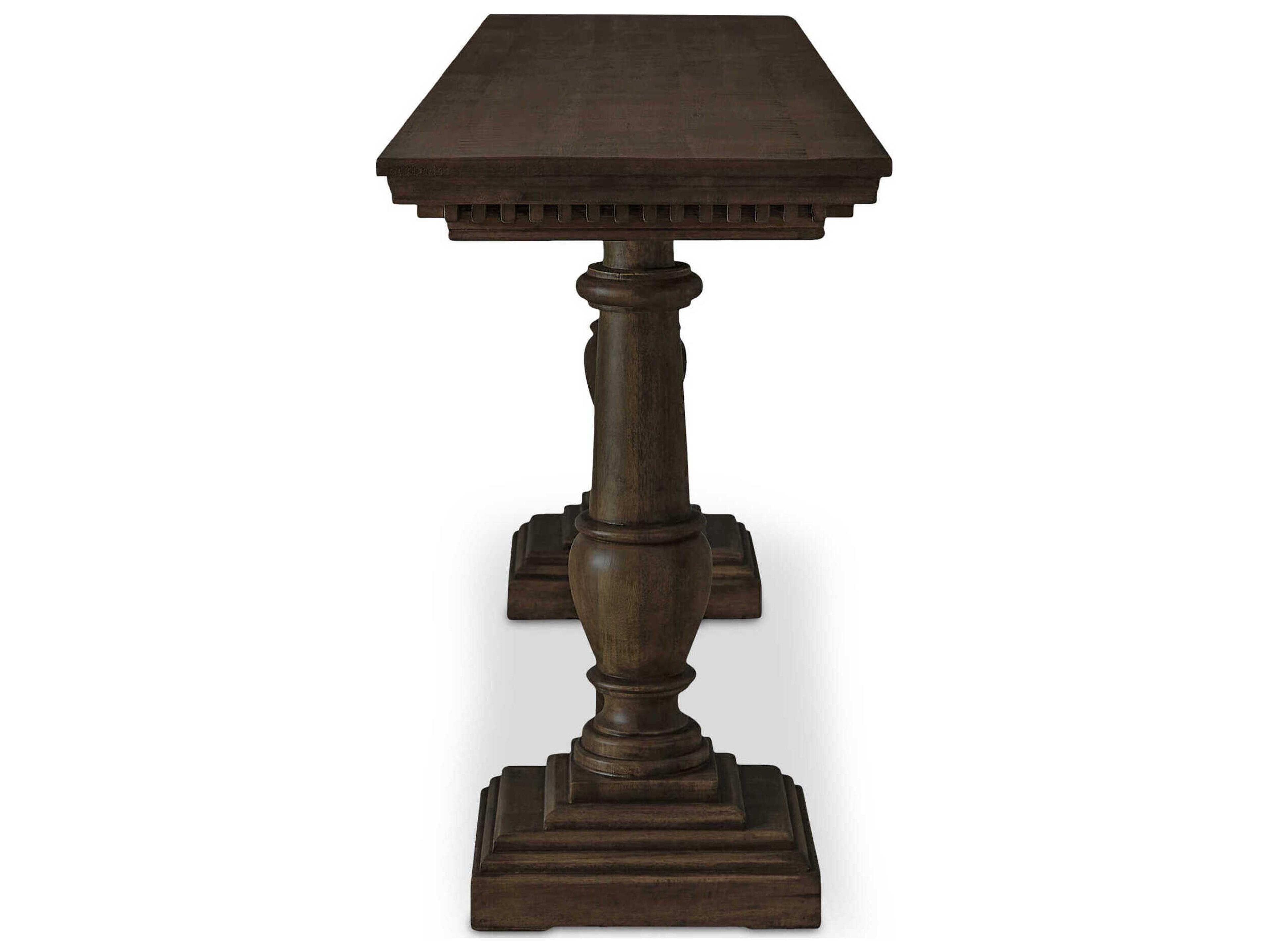 Moe's Home Everson Rectangular Wood Brown Console Table