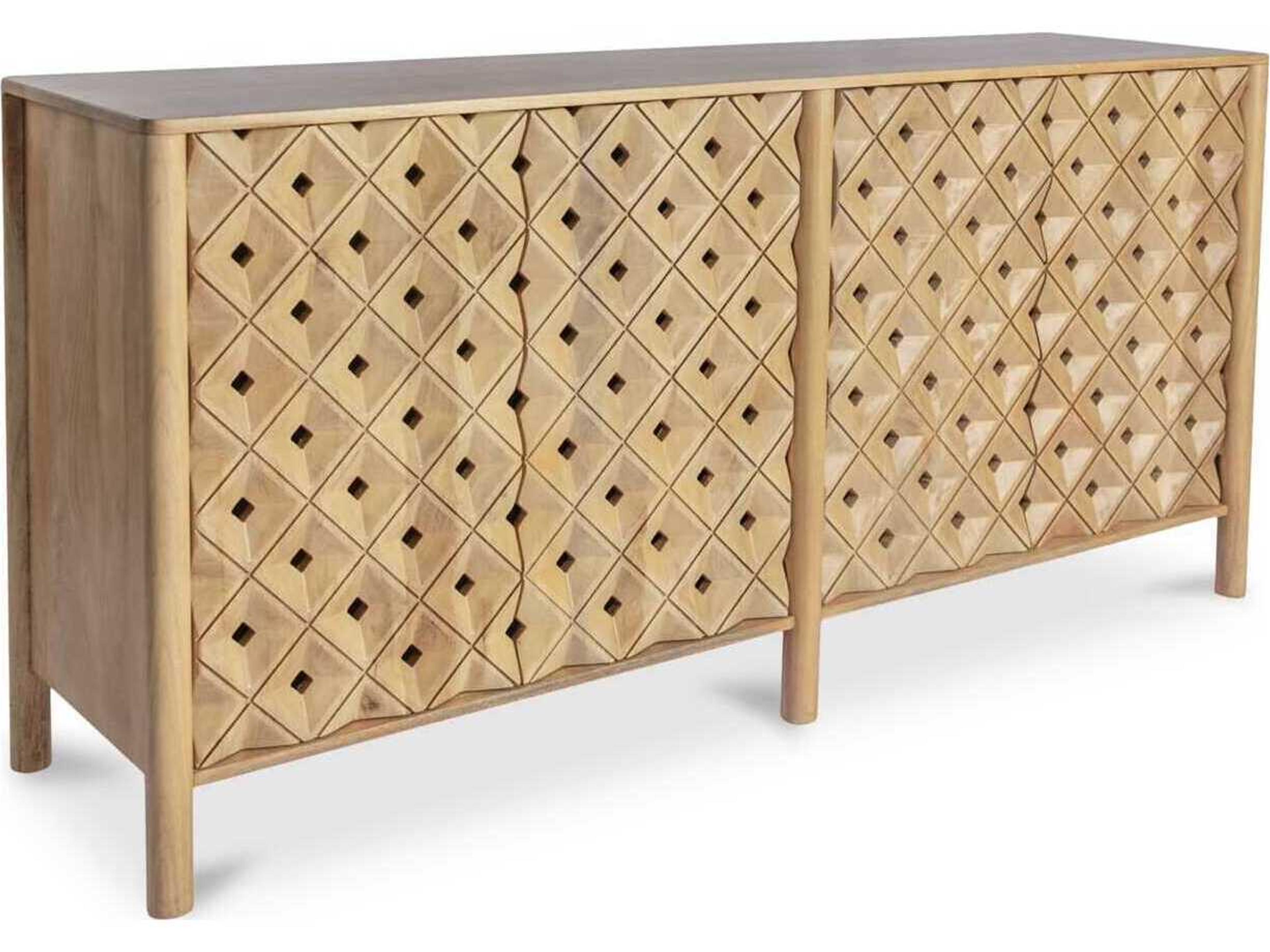 Fulton 72" Mango Wood Natural Sideboard