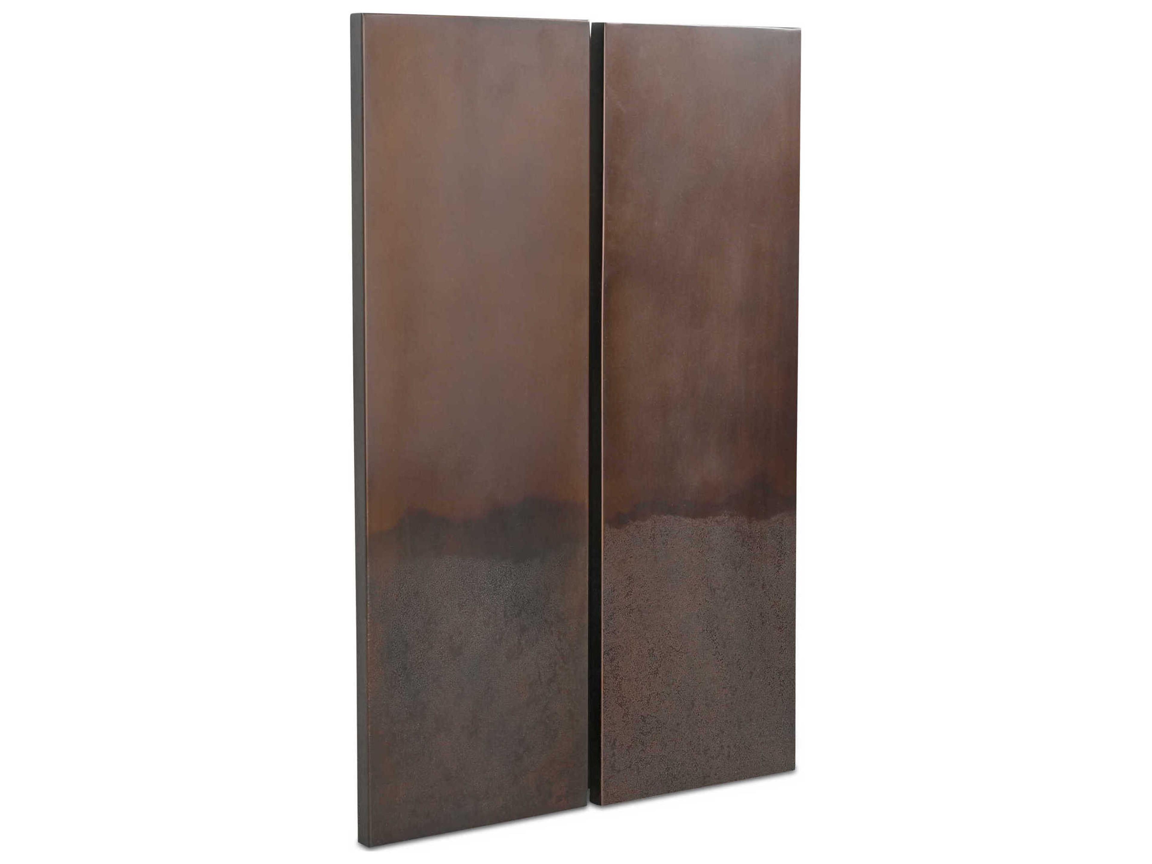 Moe's Home Smith Bronze Wall Decor Set of 2