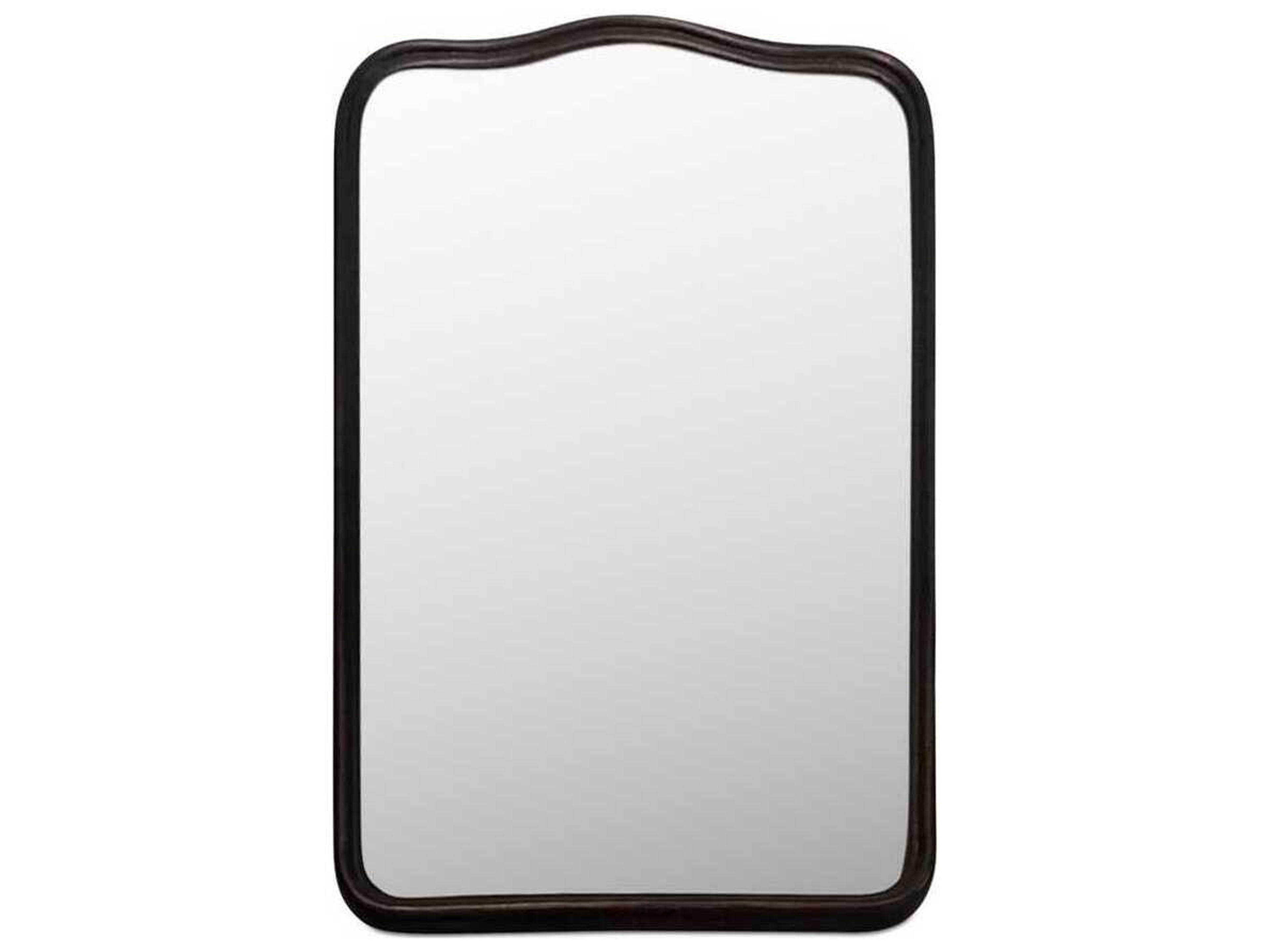 Keyes Brown Rectangular Wall Mirror