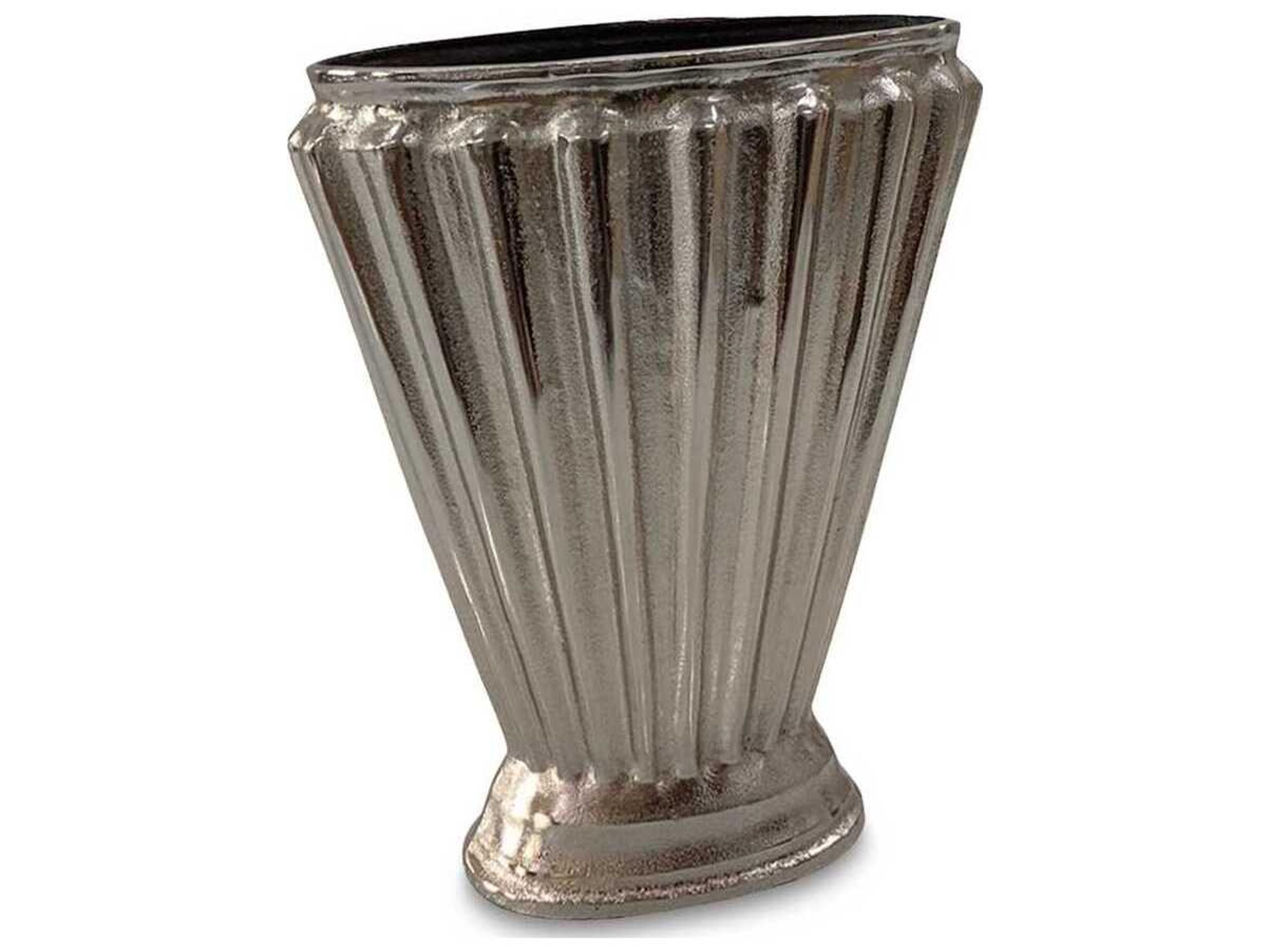 Moe's Home Jade Aged Pewter Vase