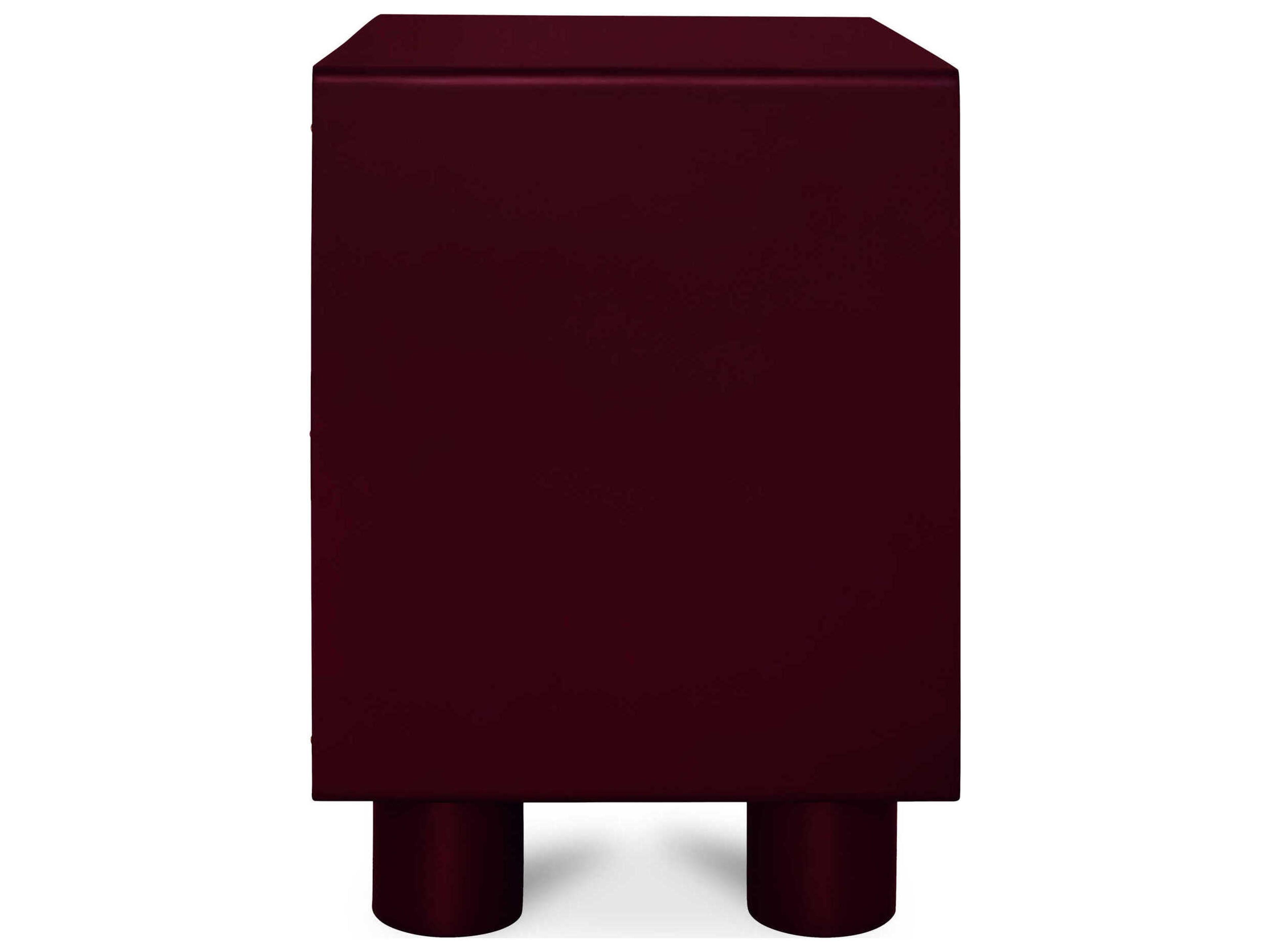 Moe's Home Jolene 1-Drawer Rubberwood Nightstand