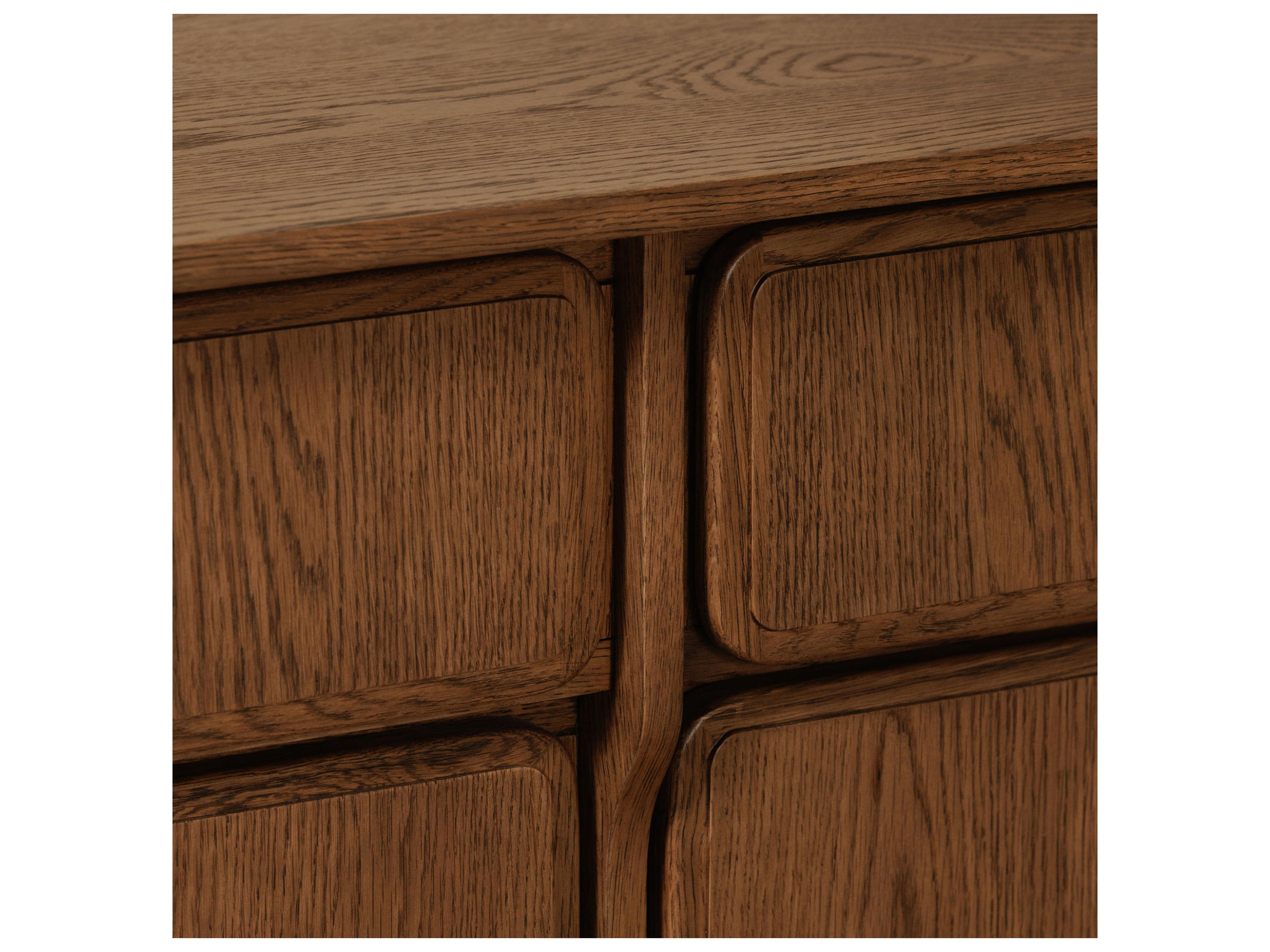 Moe's Home Caroline 78" Oak Wood Sideboard