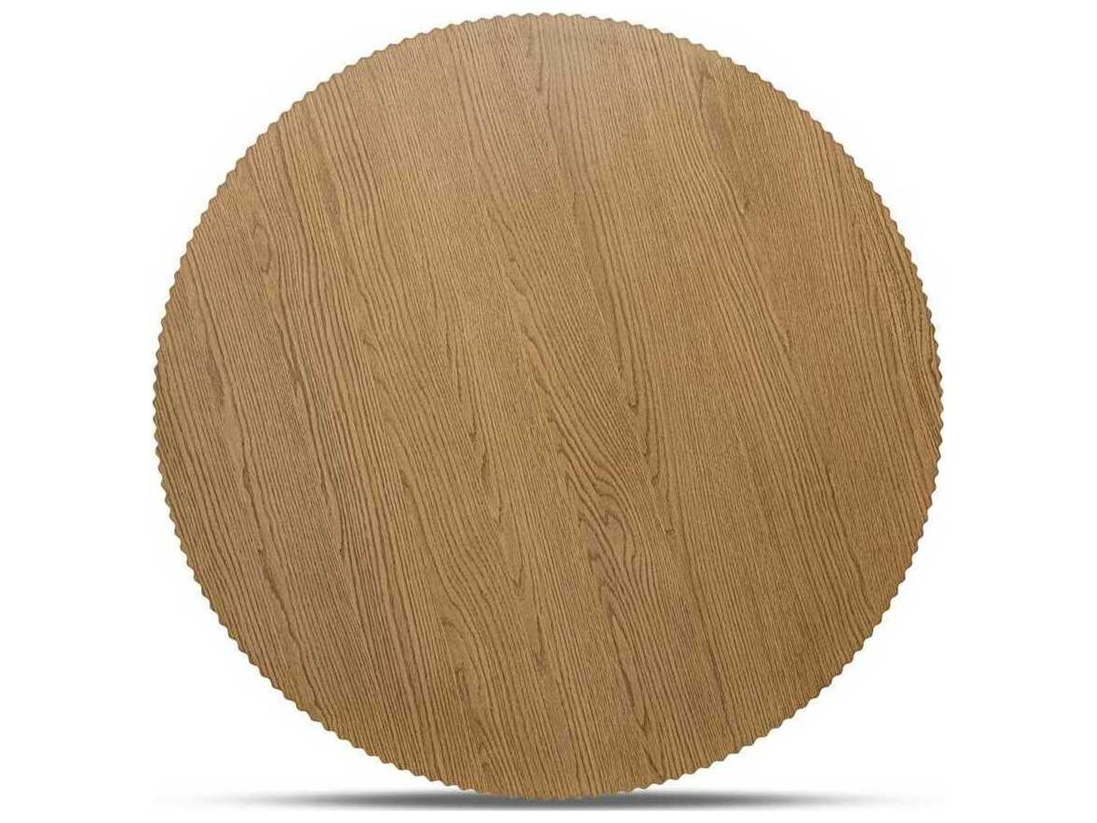 Moe's Home Leigh Round Wood Brown Coffee Table