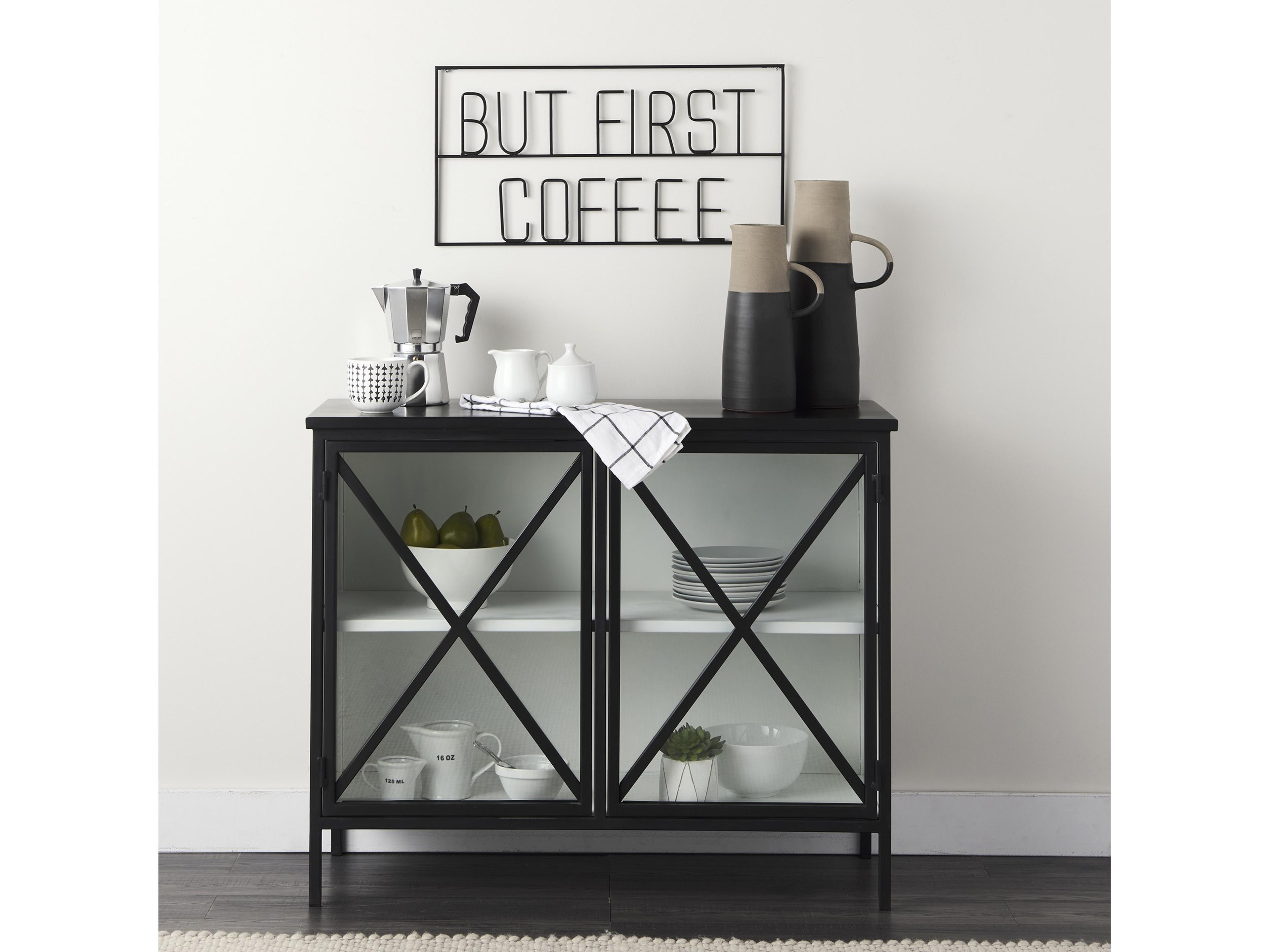 Mercana Garand Medium 15H Two-Toned Black/Natural Ceramic Jug